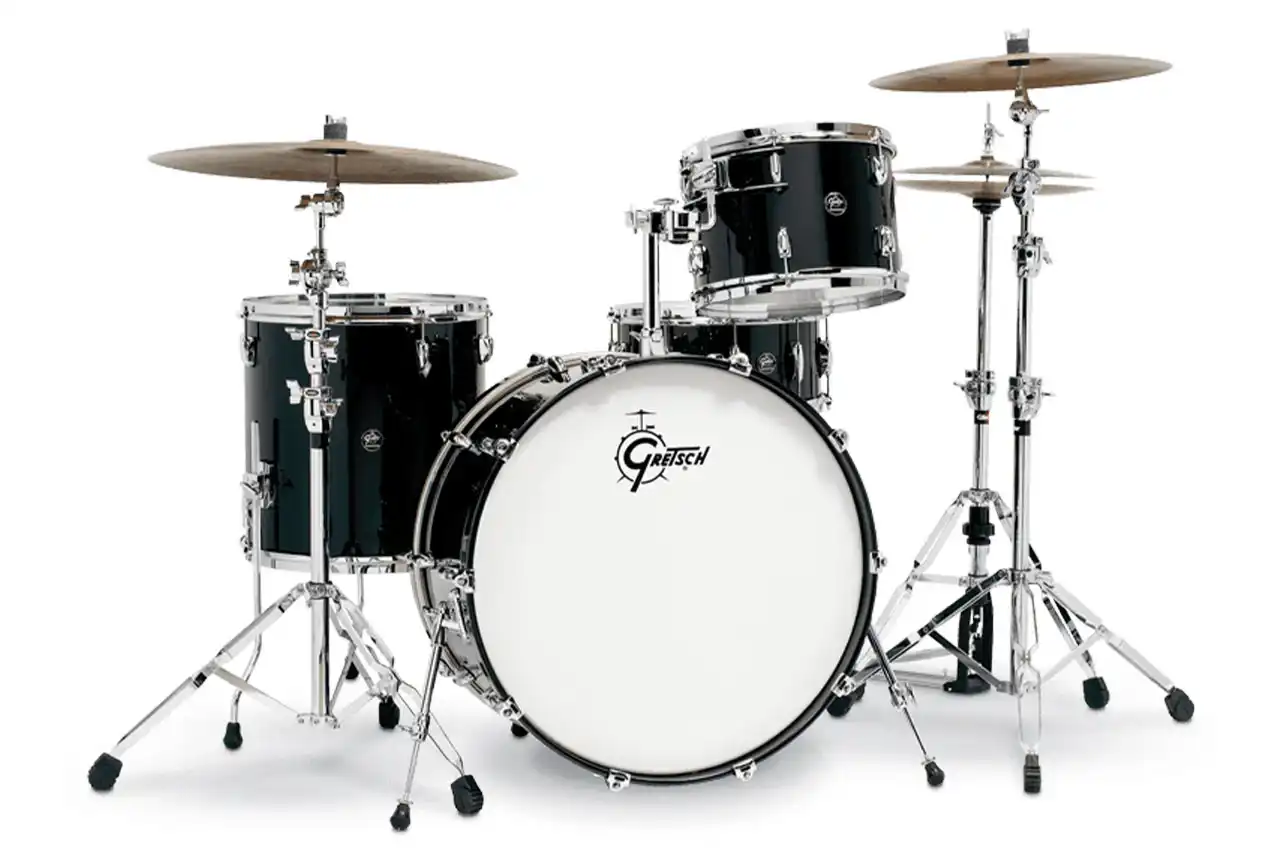 Gretsch RN2-R644-PB Renown 4-Piece Drum Kit - Piano Black