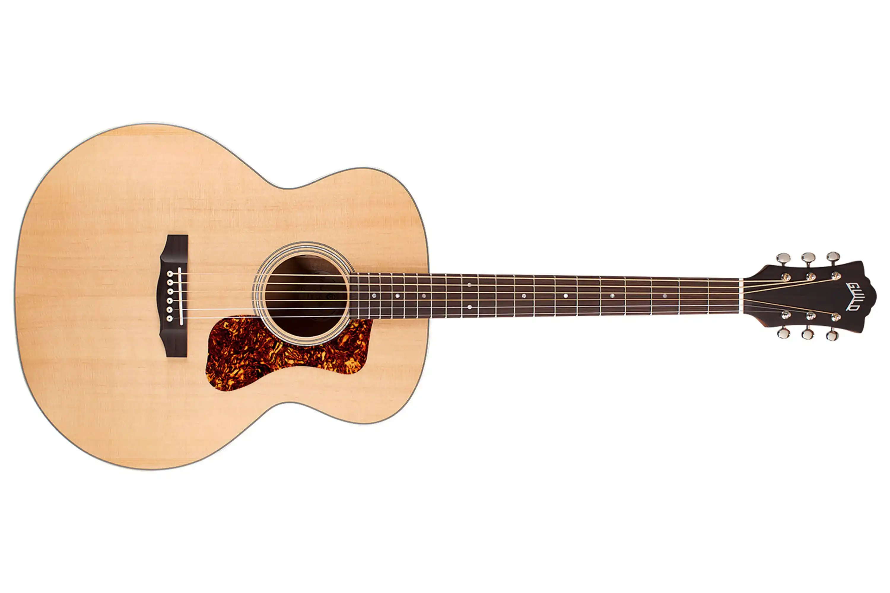 Guild BT-240E Natural Acoustic-Electric Baritone Guitar "Bo" - Image 3