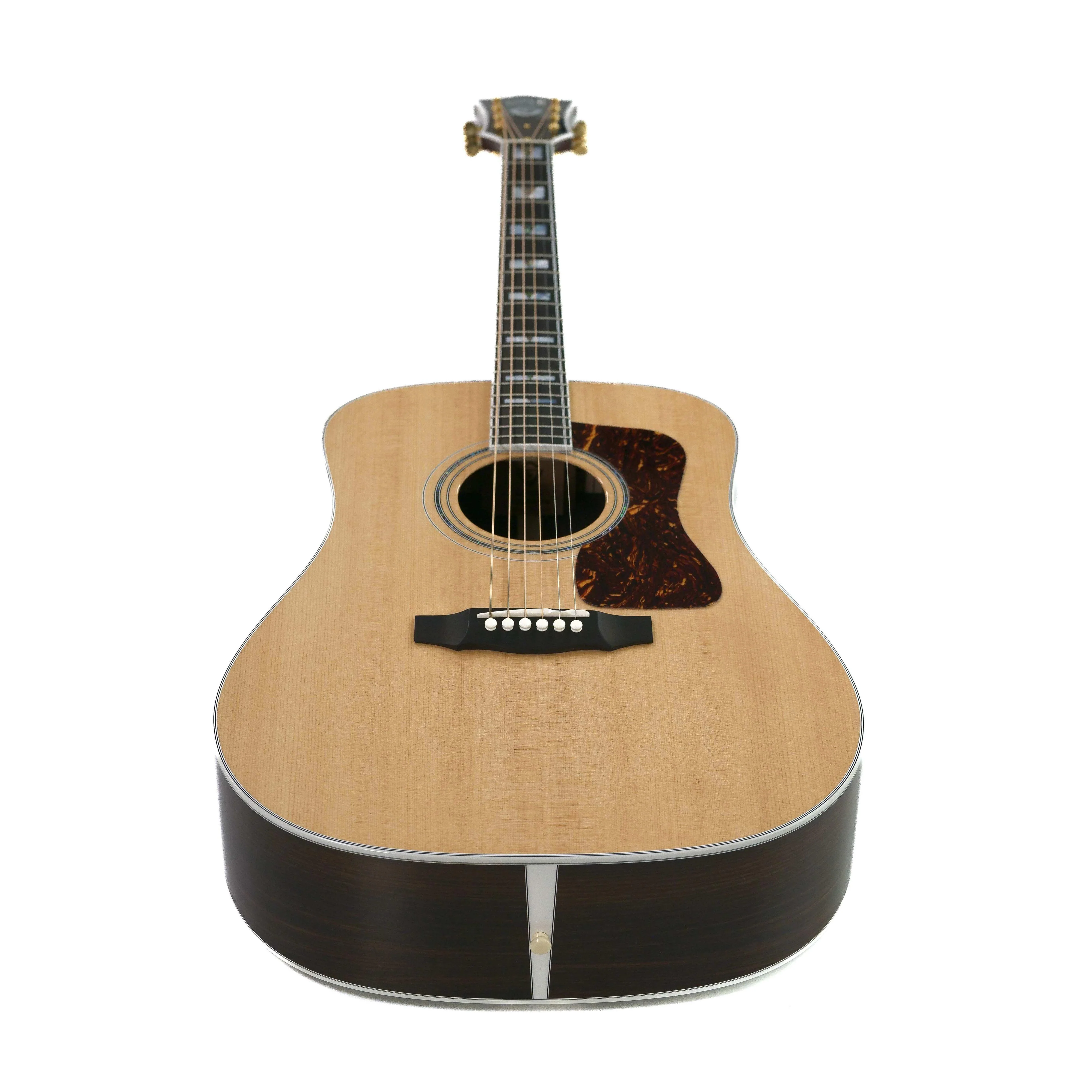 Guild D-55 Natural Acoustic Guitar - Image 4