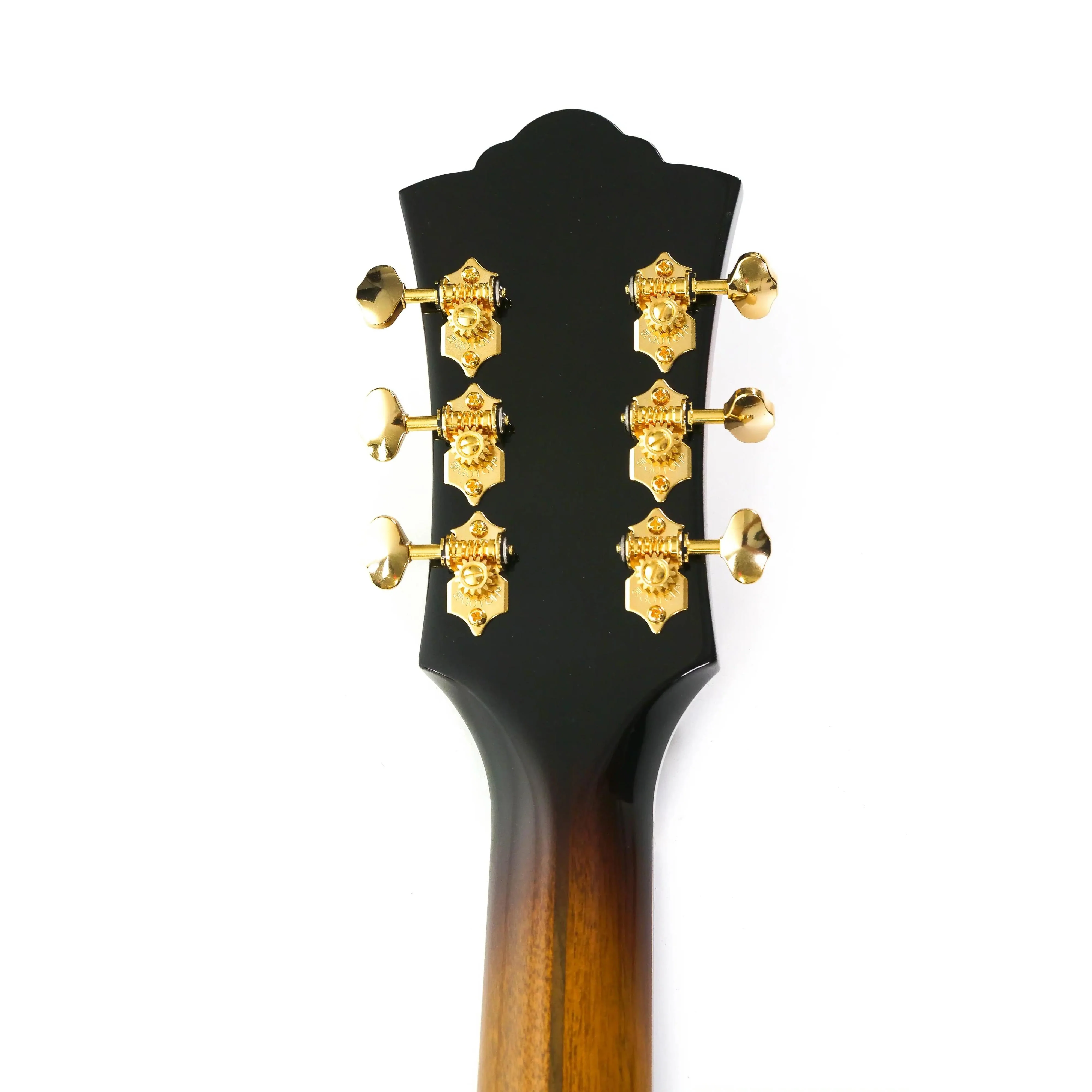 Guild F-55E Antique Burst Acoustic-Electric Guitar - Image 8