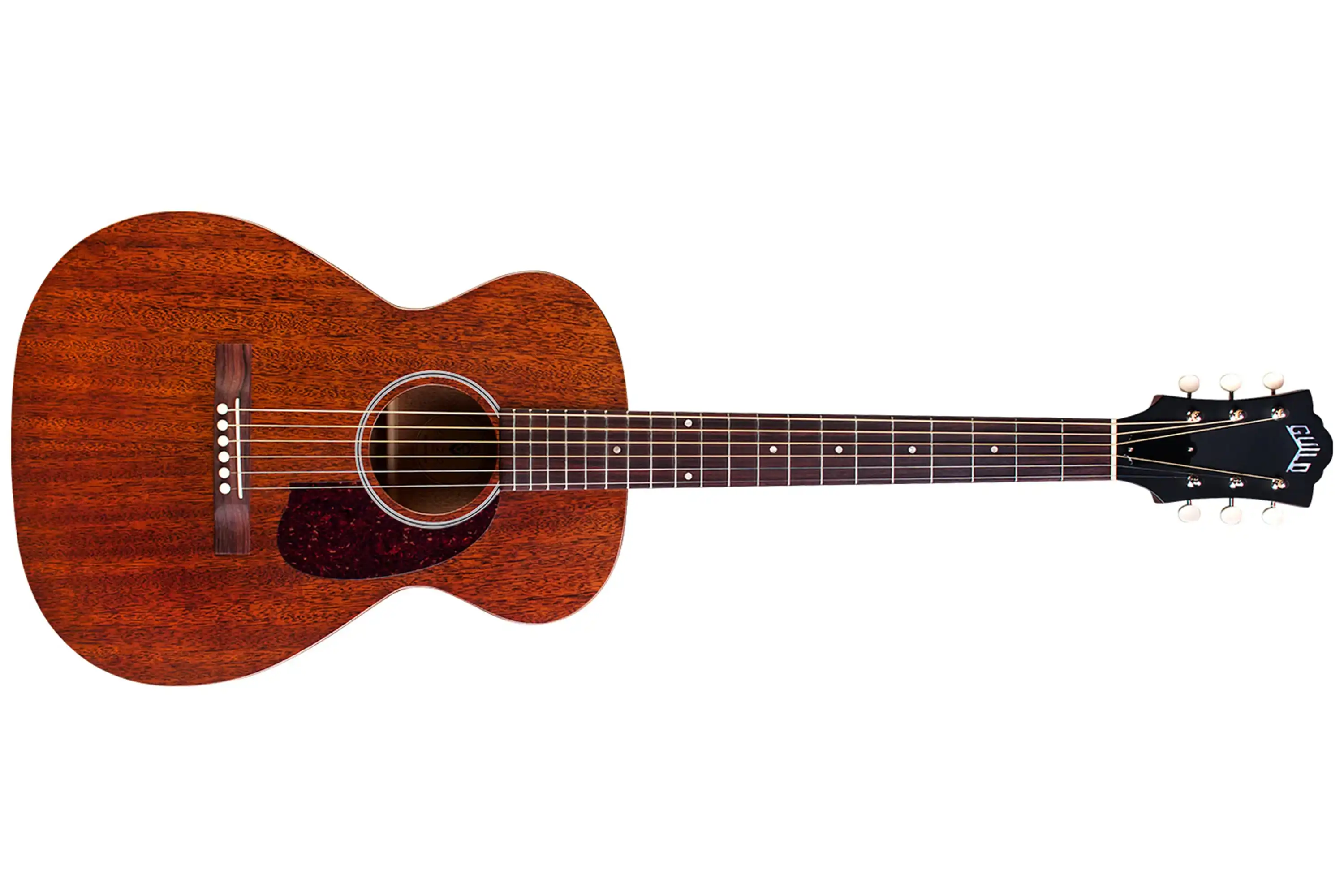 Guild M-20 Natural Acoustic Guitar Mahogany "DOTTIE" - Image 3