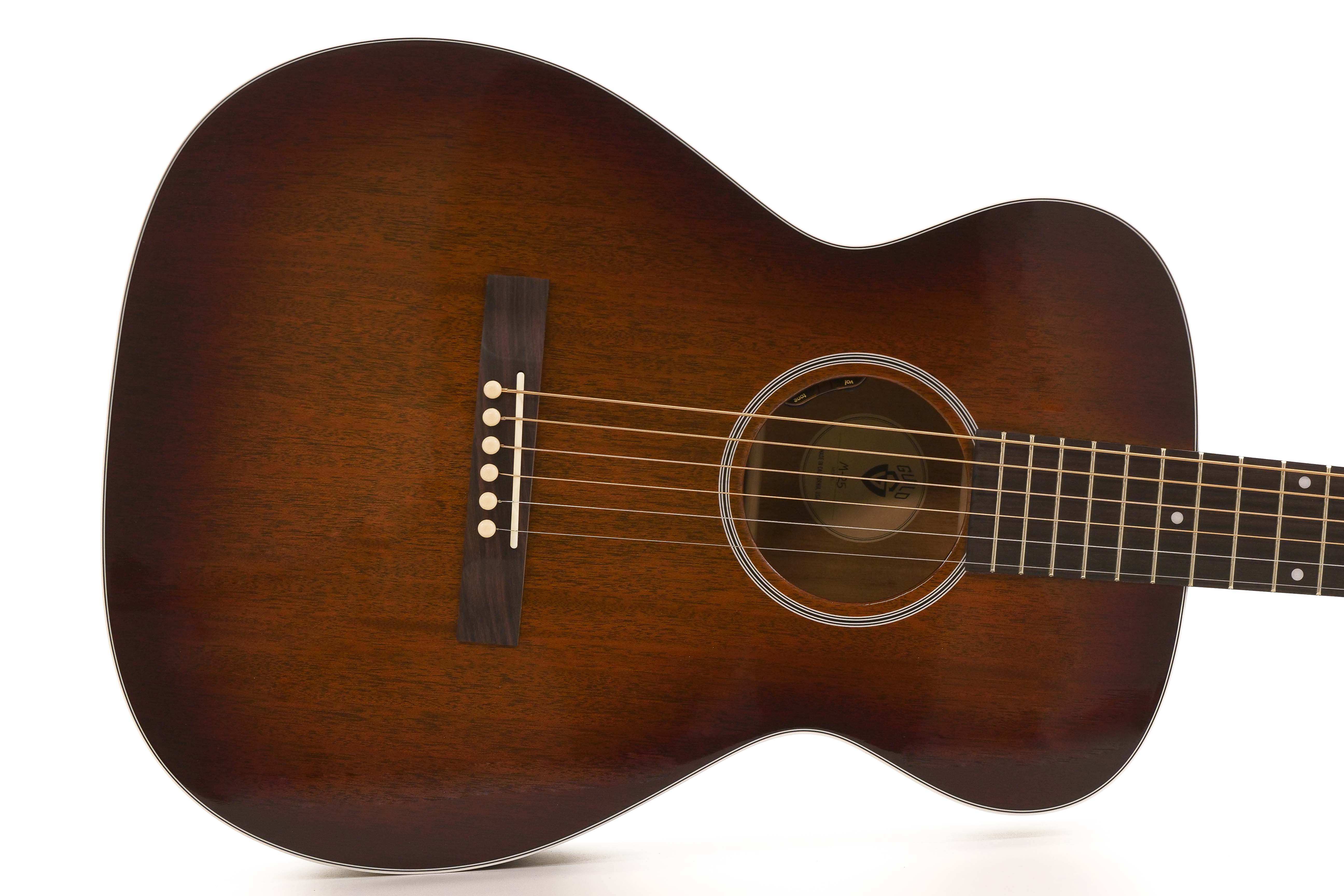 Guild M-25E California Burst Acoustic Guitar Mahogany "LULANO"