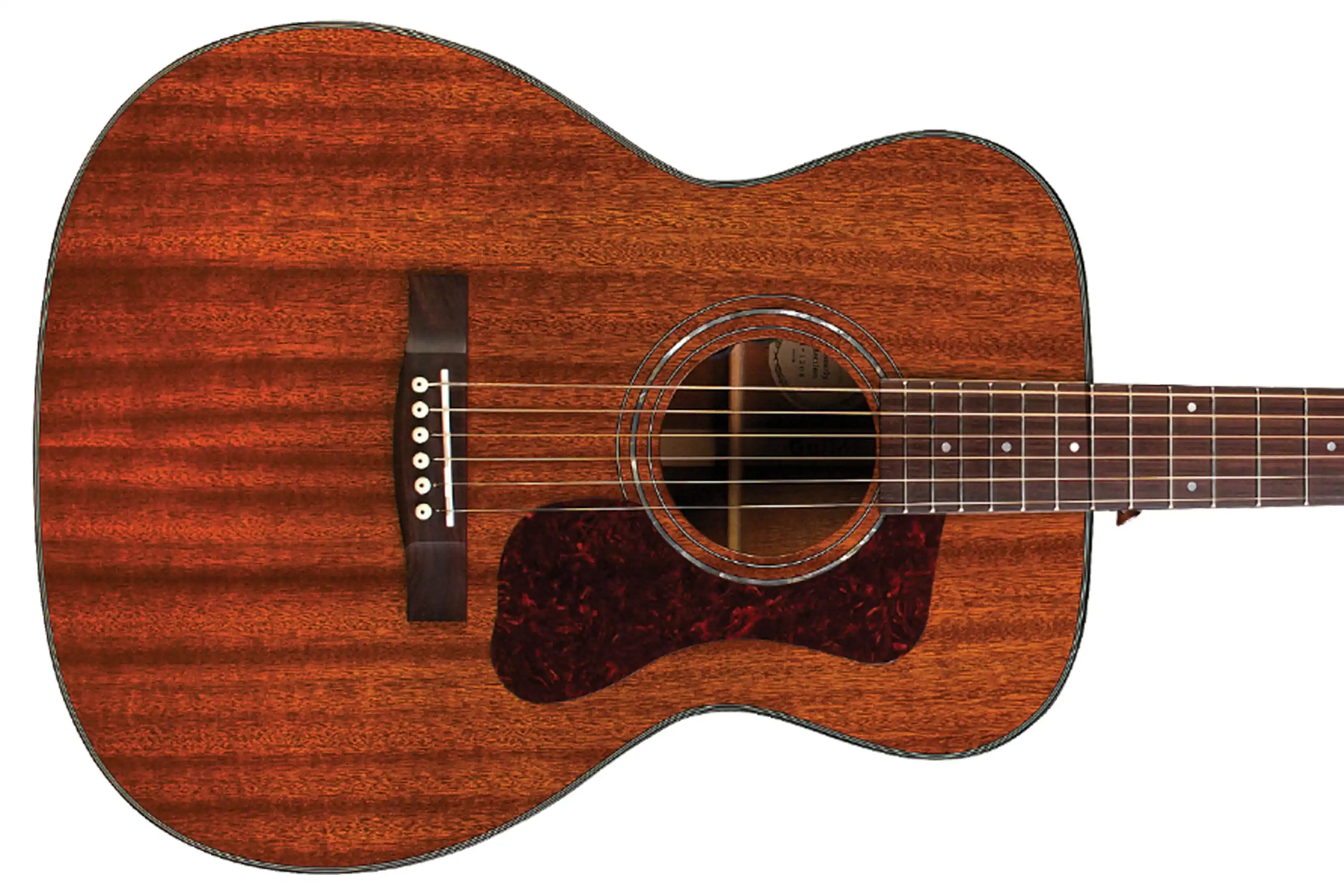 Guild OM-120 Natural Acoustic Guitar African Mahogany "Hondo"