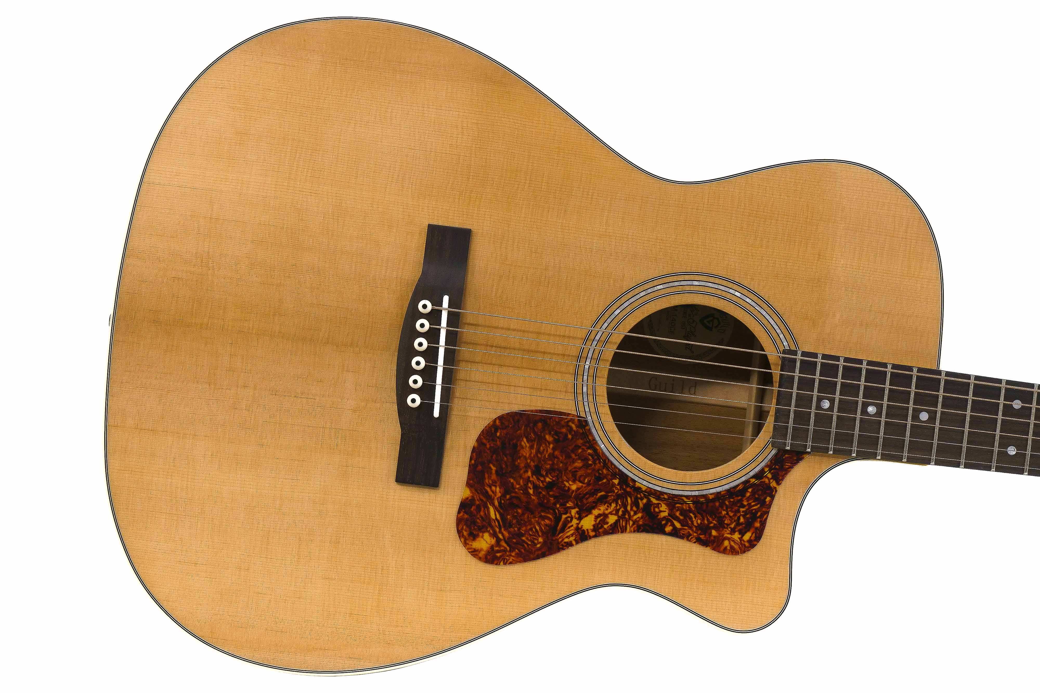 Guild OM-140CE Acoustic Guitar - Natural
