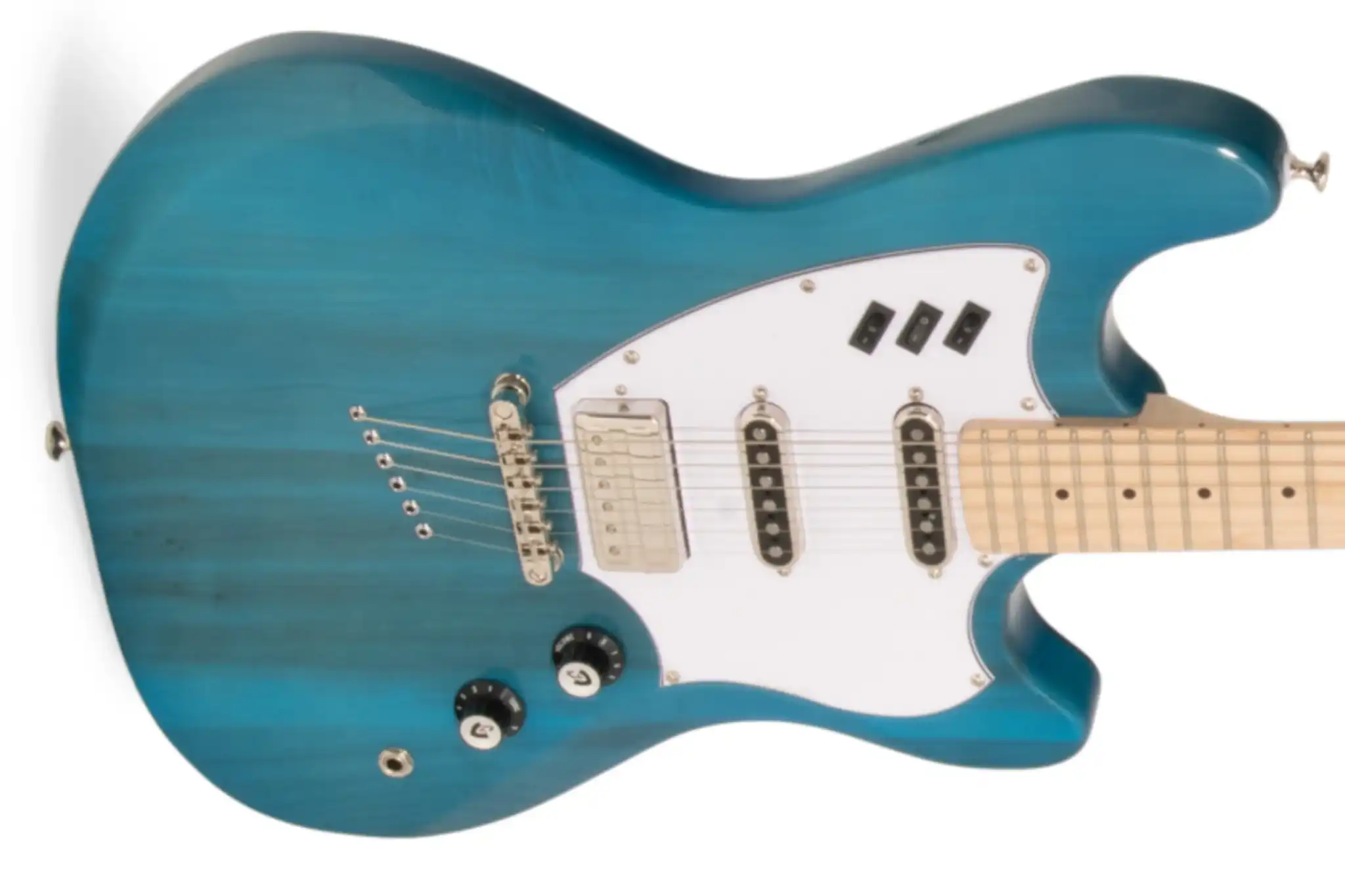 Guild Surfliner Electric Guitar Blue "No More Tears" - Image 3