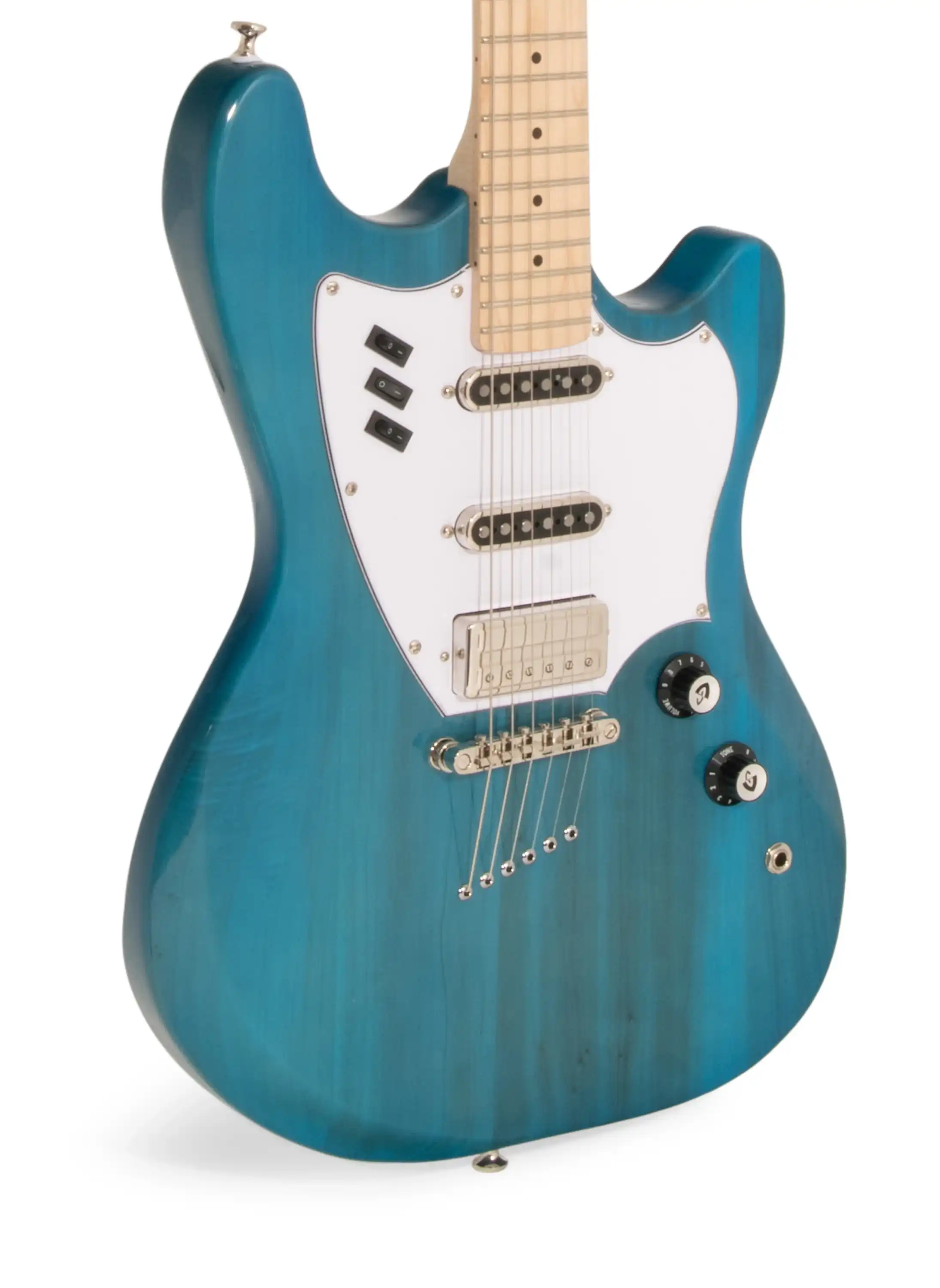 Guild Surfliner Electric Guitar Blue "No More Tears" - Image 4