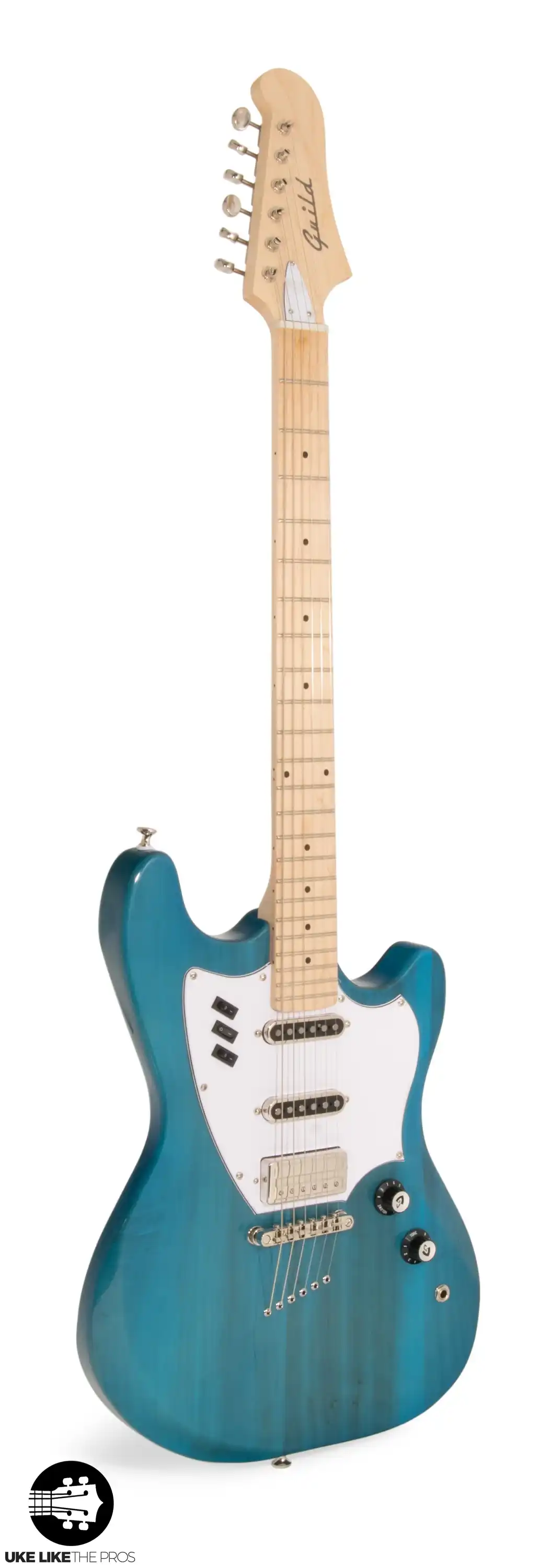 Guild Surfliner Electric Guitar Blue "No More Tears" - Image 6