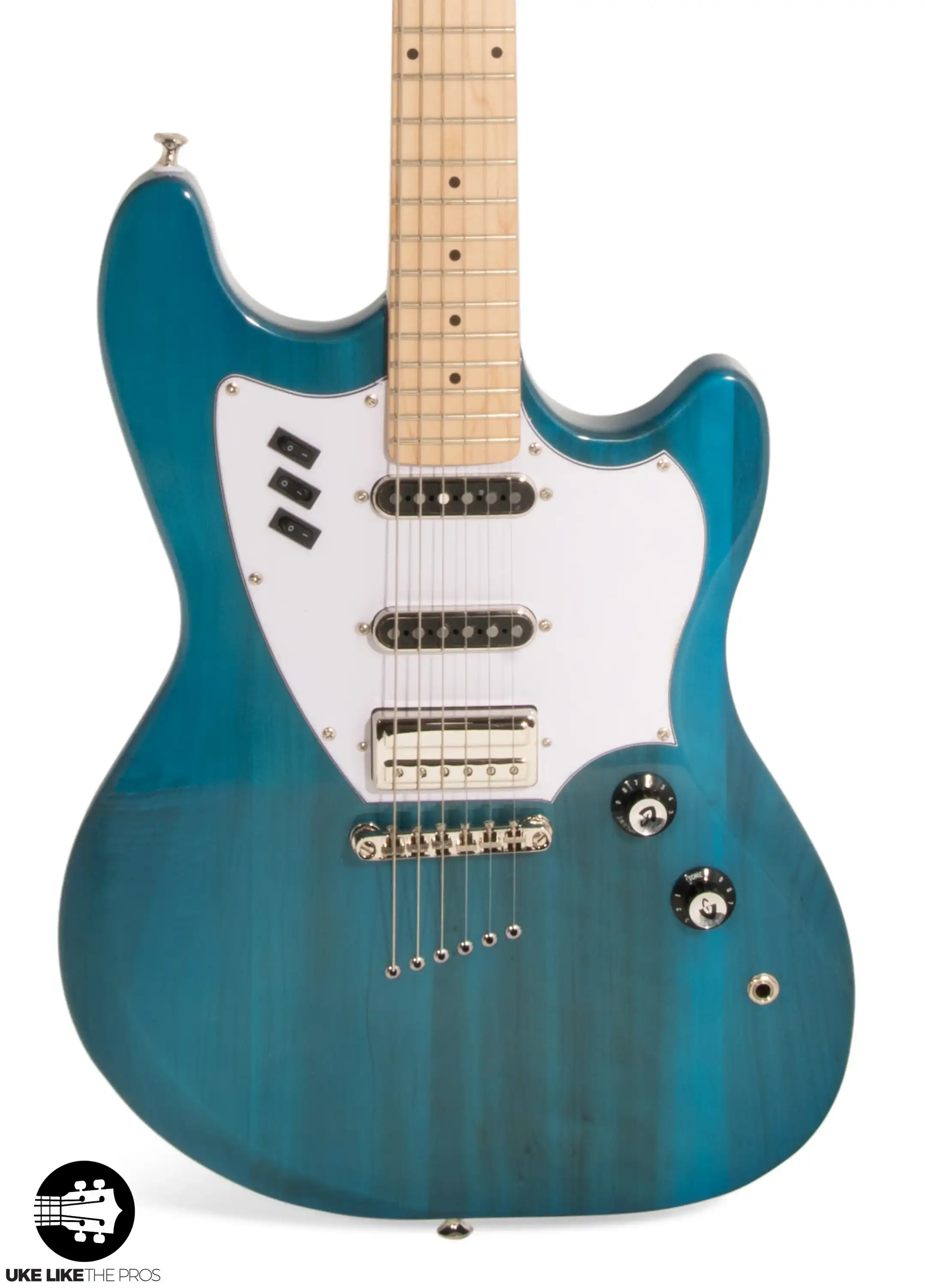 Guild Surfliner Electric Guitar Blue "No More Tears" - Image 8