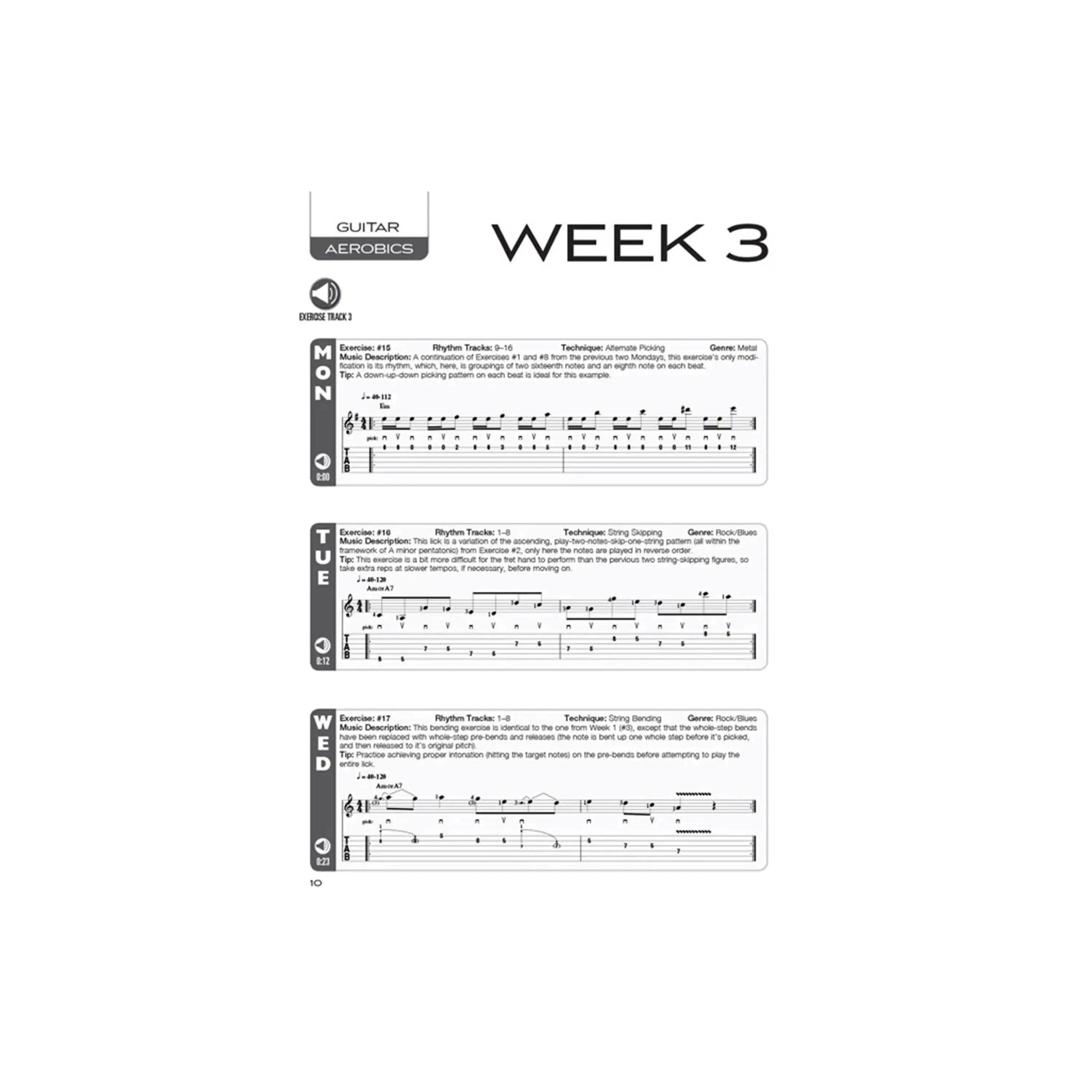 Hal Leonard Guitar Aerobics - Image 4