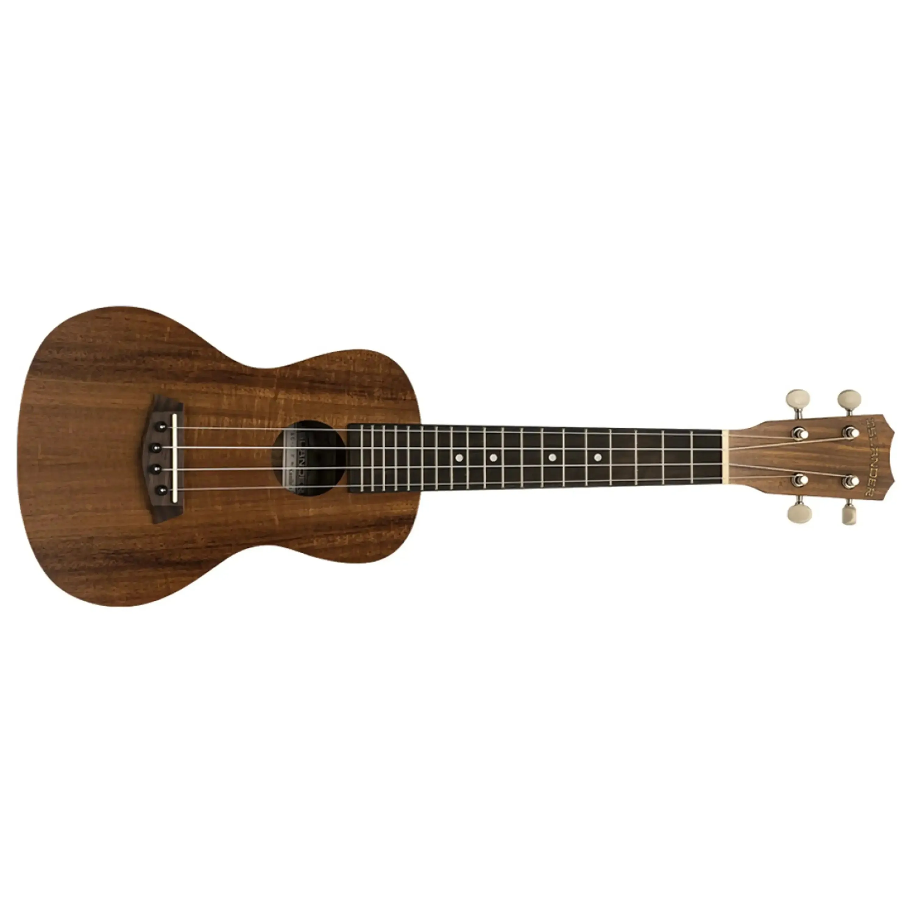 Islander AC-4 Flamed Acacia Concert Ukulele - Image 3