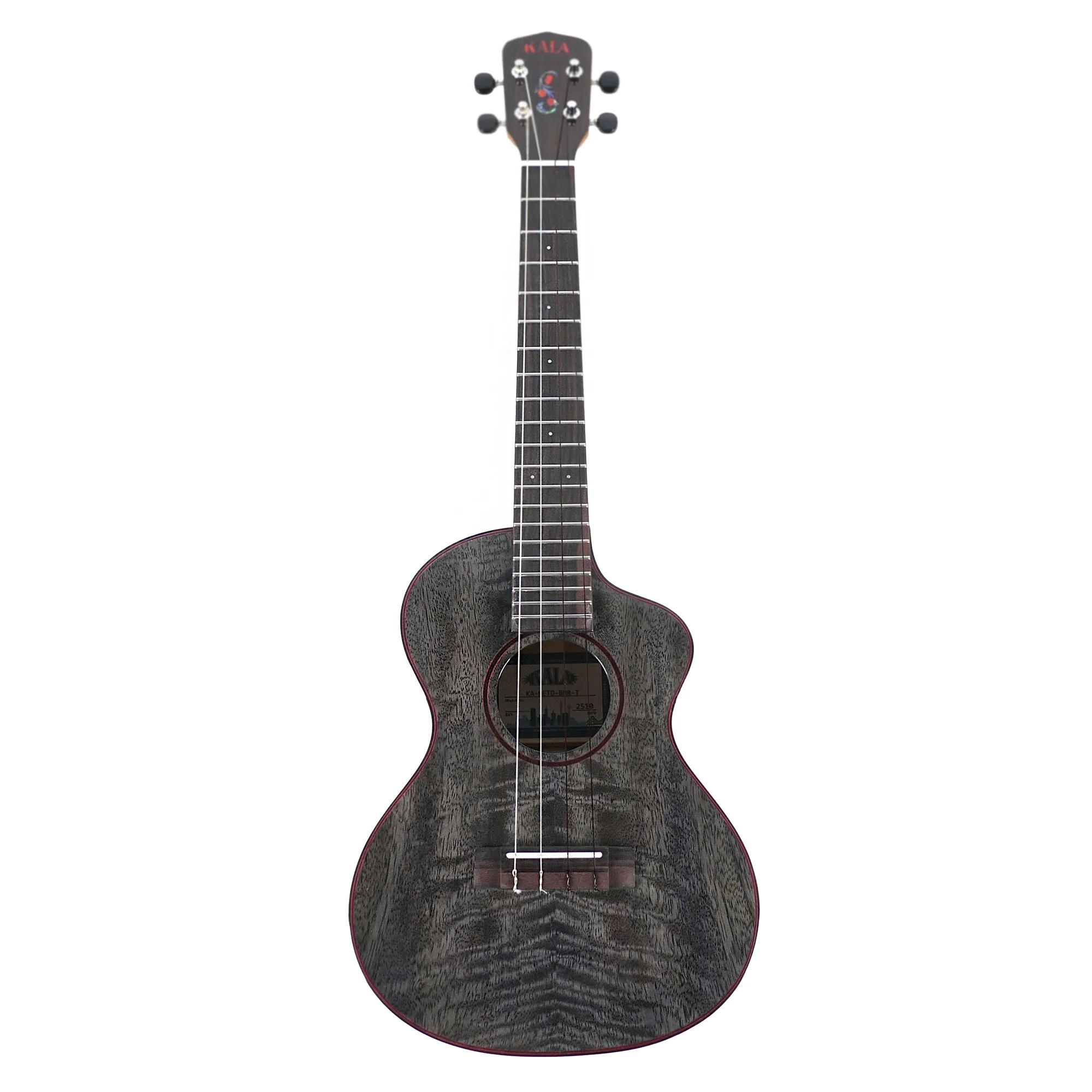 Kala METD-BMR-T Metropolitan Deluxe Black Night Mango Tenor Ukulele - Image 6