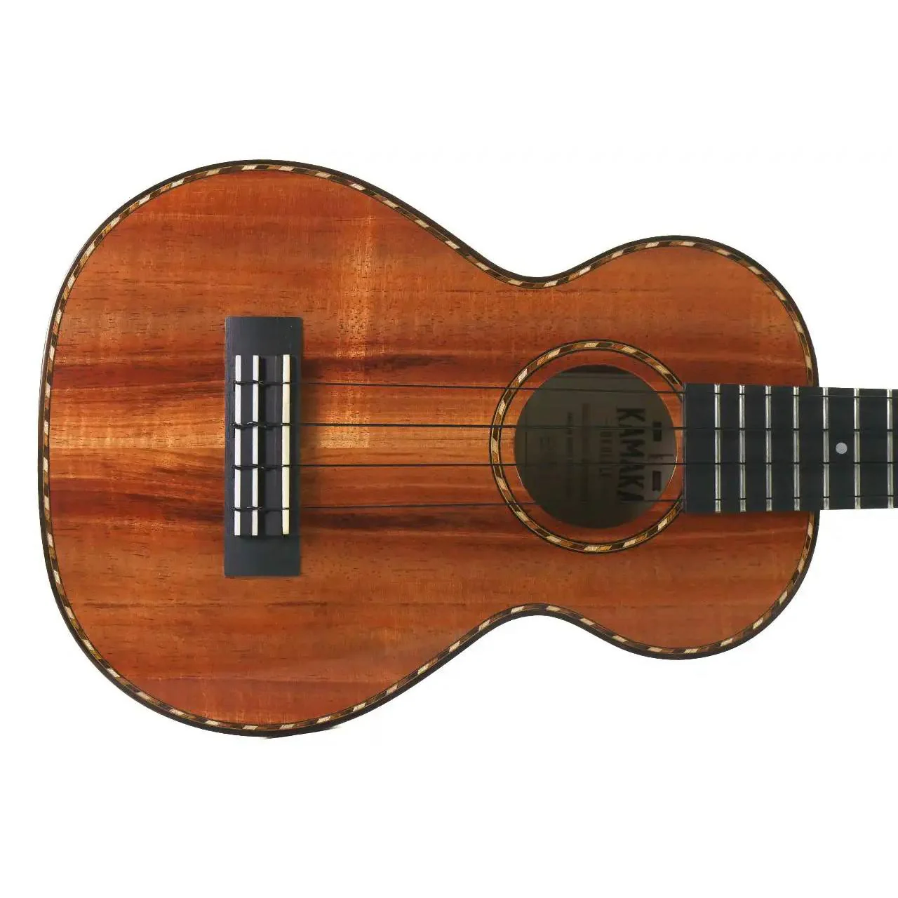 Kamaka HF-2D Deluxe Hawaiian Curly Koa Concert Ukulele