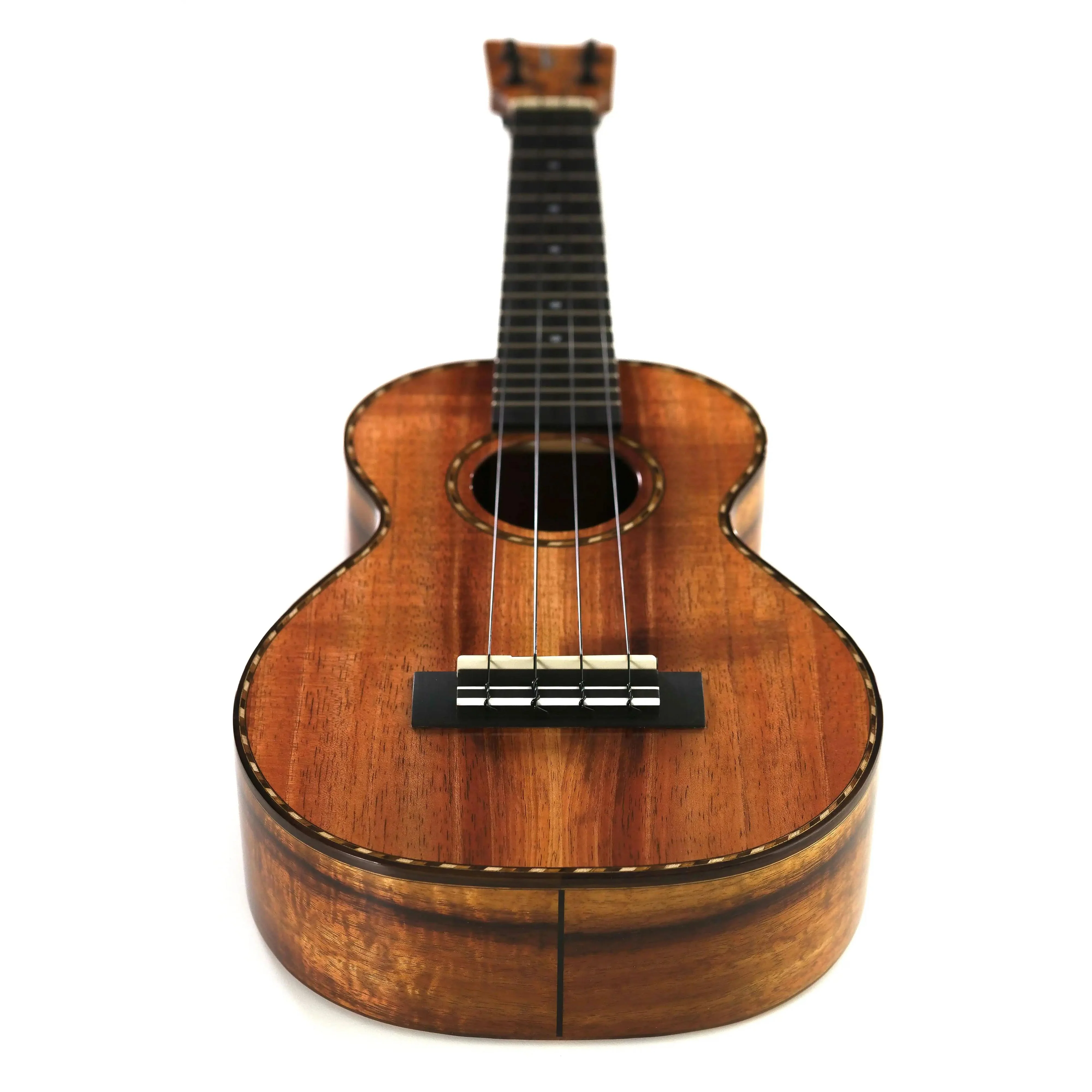 Kamaka HF-2D Deluxe Hawaiian Curly Koa Concert Ukulele - Image 4