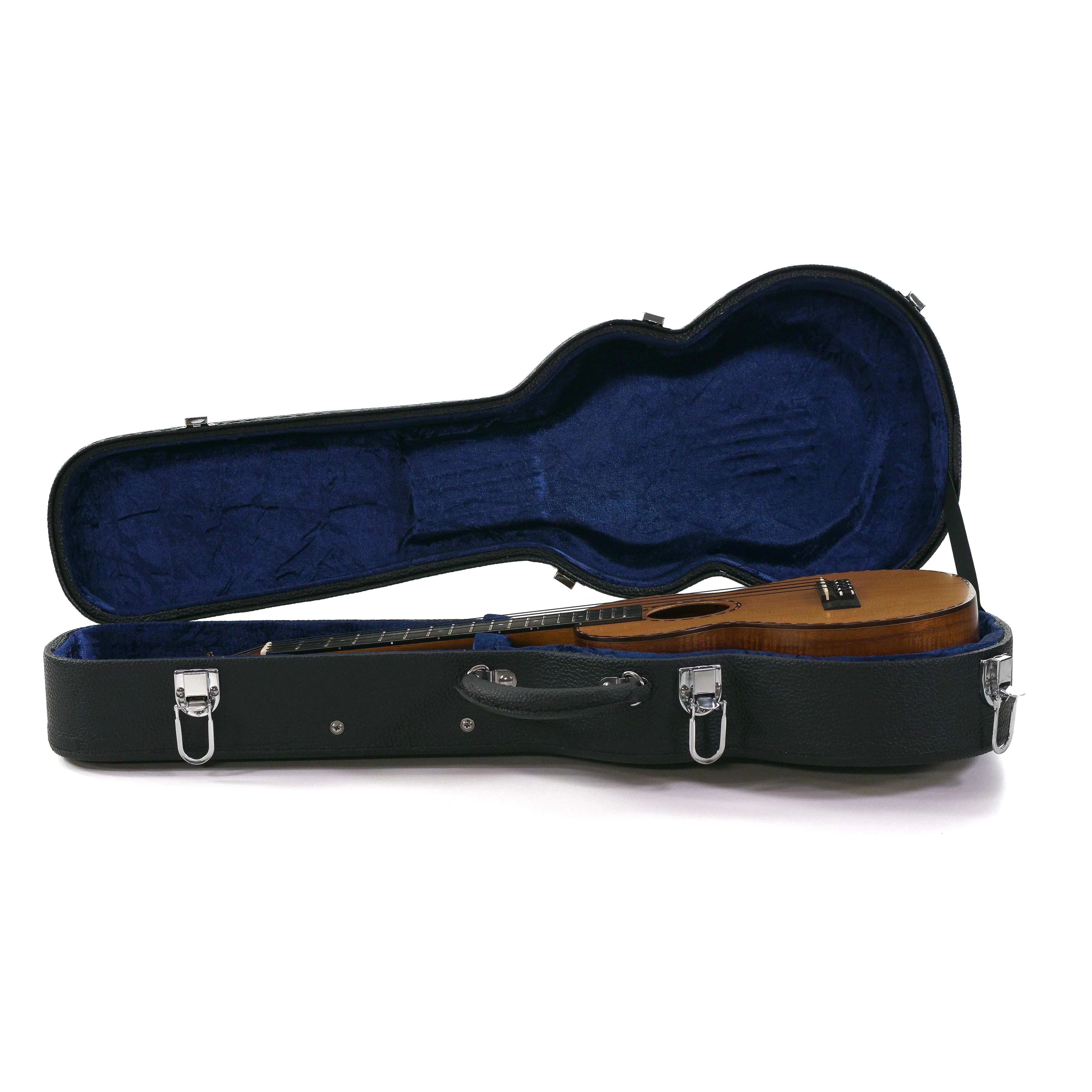 Kamaka HF-3-DC Deluxe Cedar Top Hawaiian Koa Tenor Ukulele - Image 5