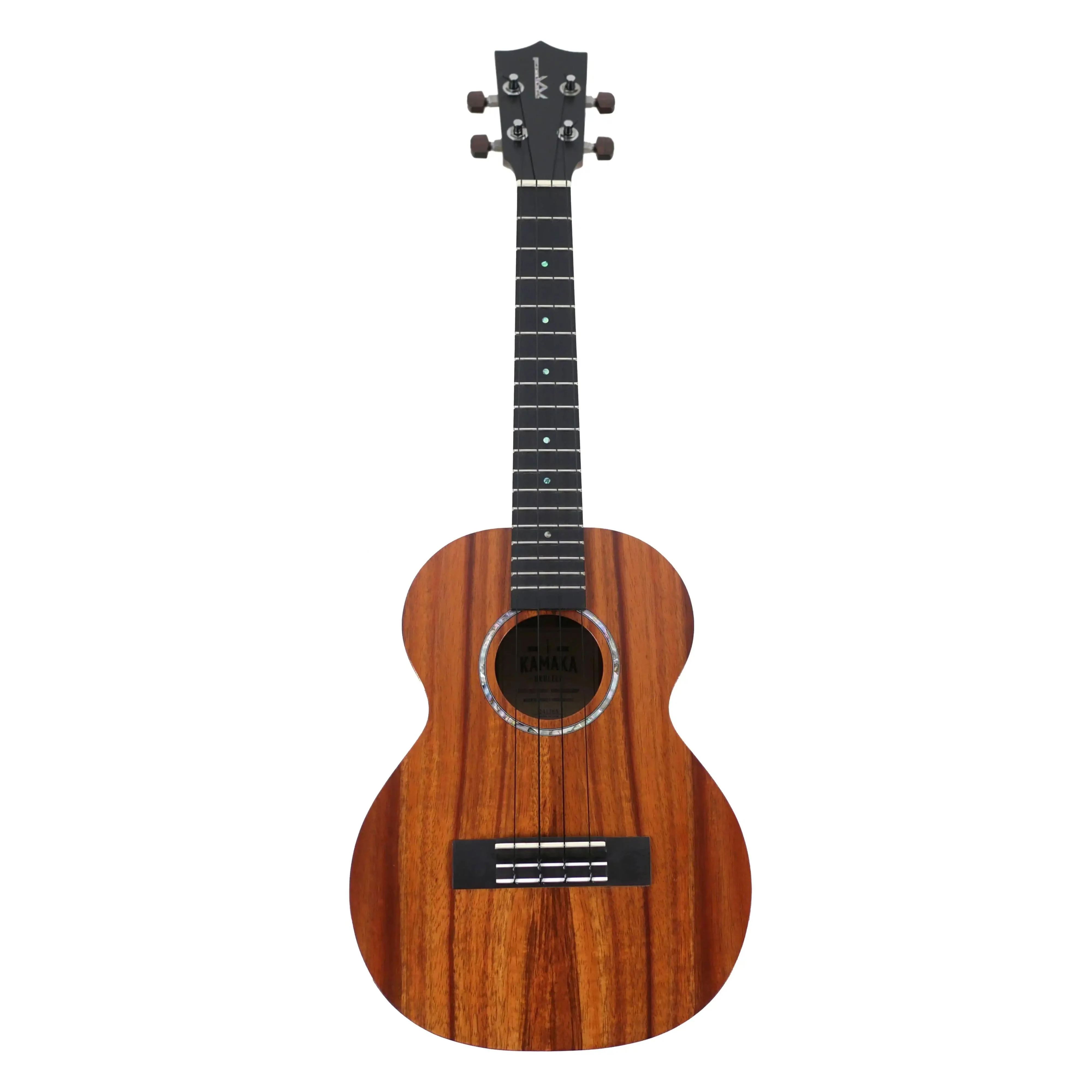 Kamaka HF-3 FEab+ Premium Hawaiian Koa Tenor Ukulele w/ Rosette & Ebony Package - Image 4