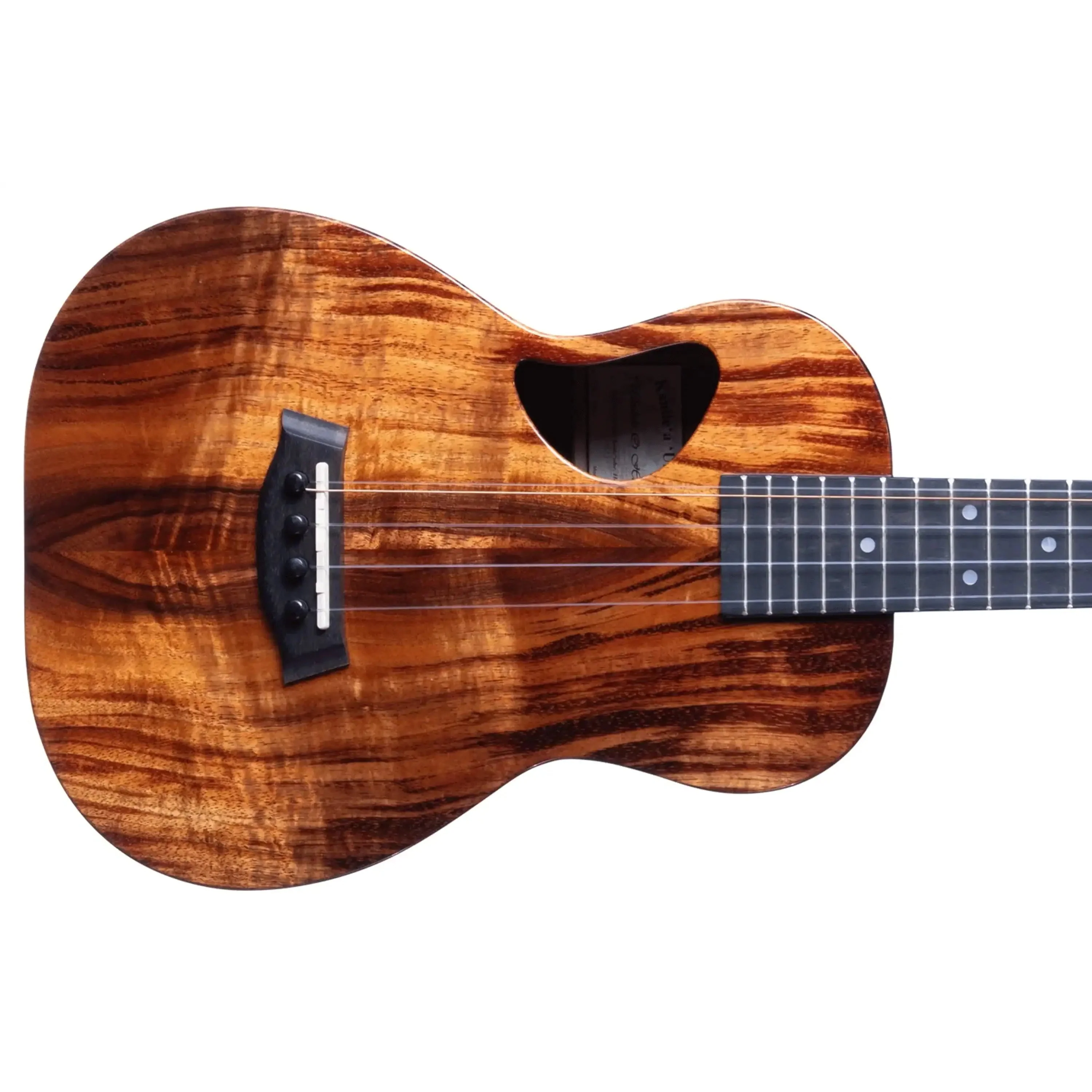 Kanile'a D-1 Deluxe Hawaiian Koa 5-String Tenor Ukulele