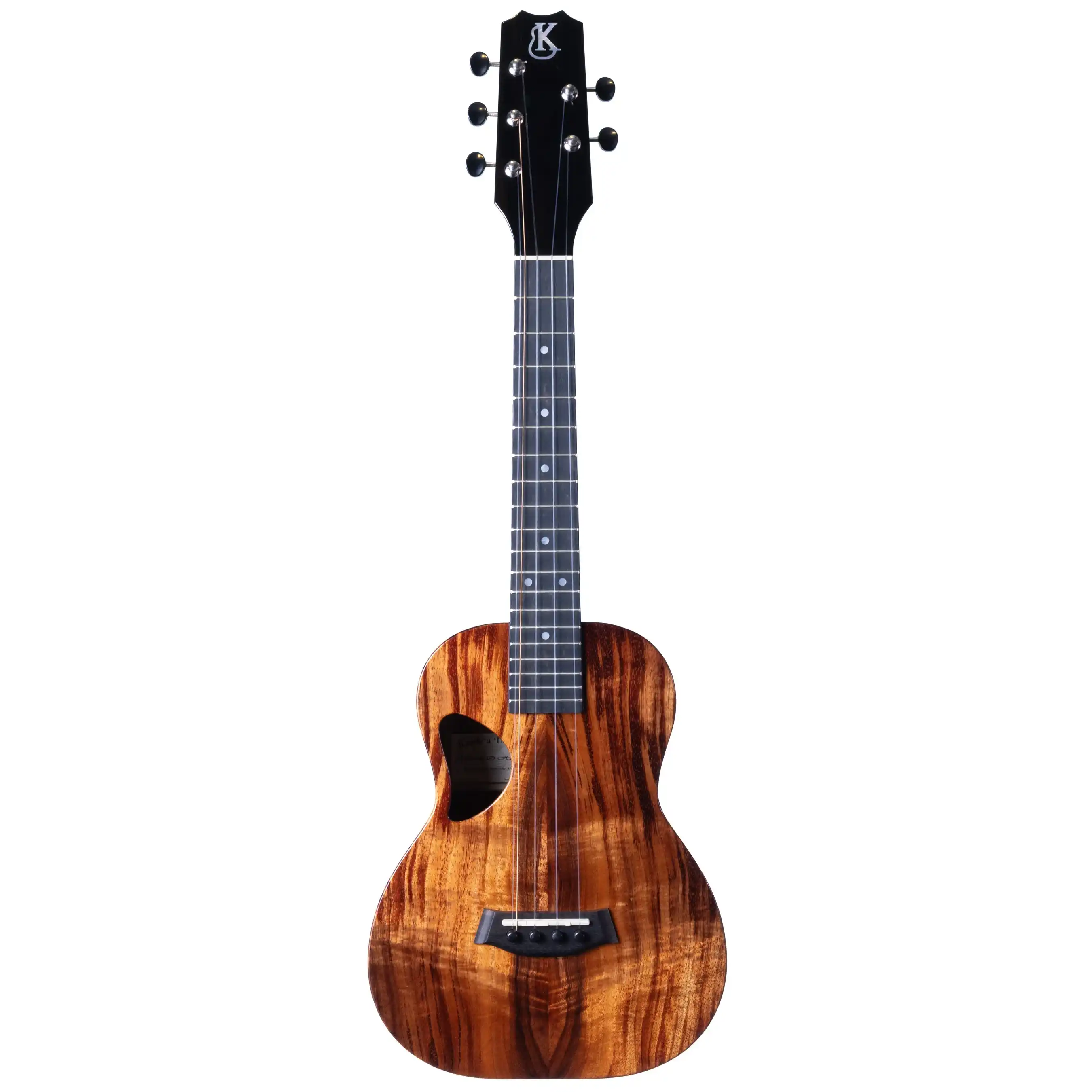 Kanile'a D-1 Deluxe Hawaiian Koa 5-String Tenor Ukulele - Image 3