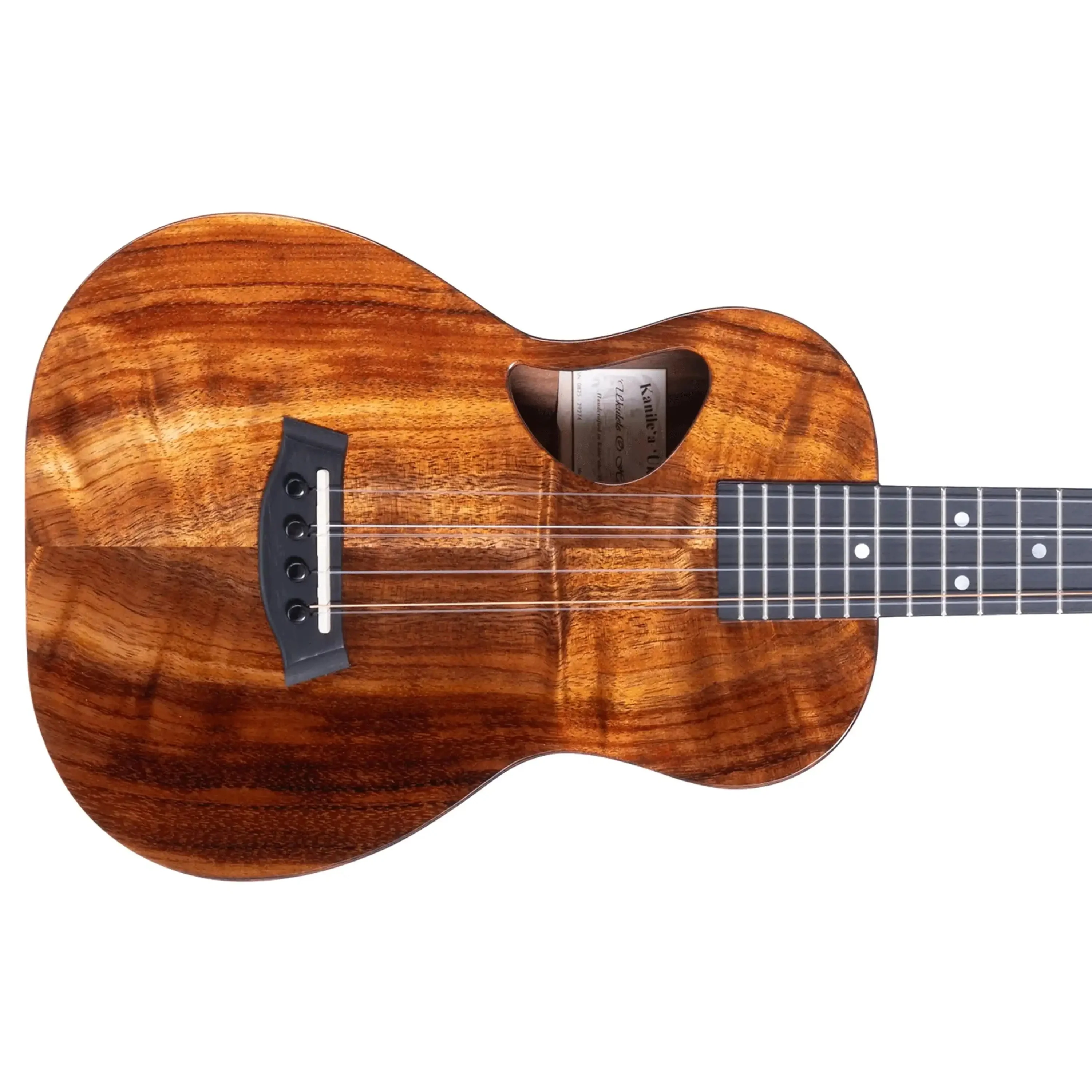 Kanile'a D-1 Deluxe Hawaiian Koa 6-String Tenor Ukulele