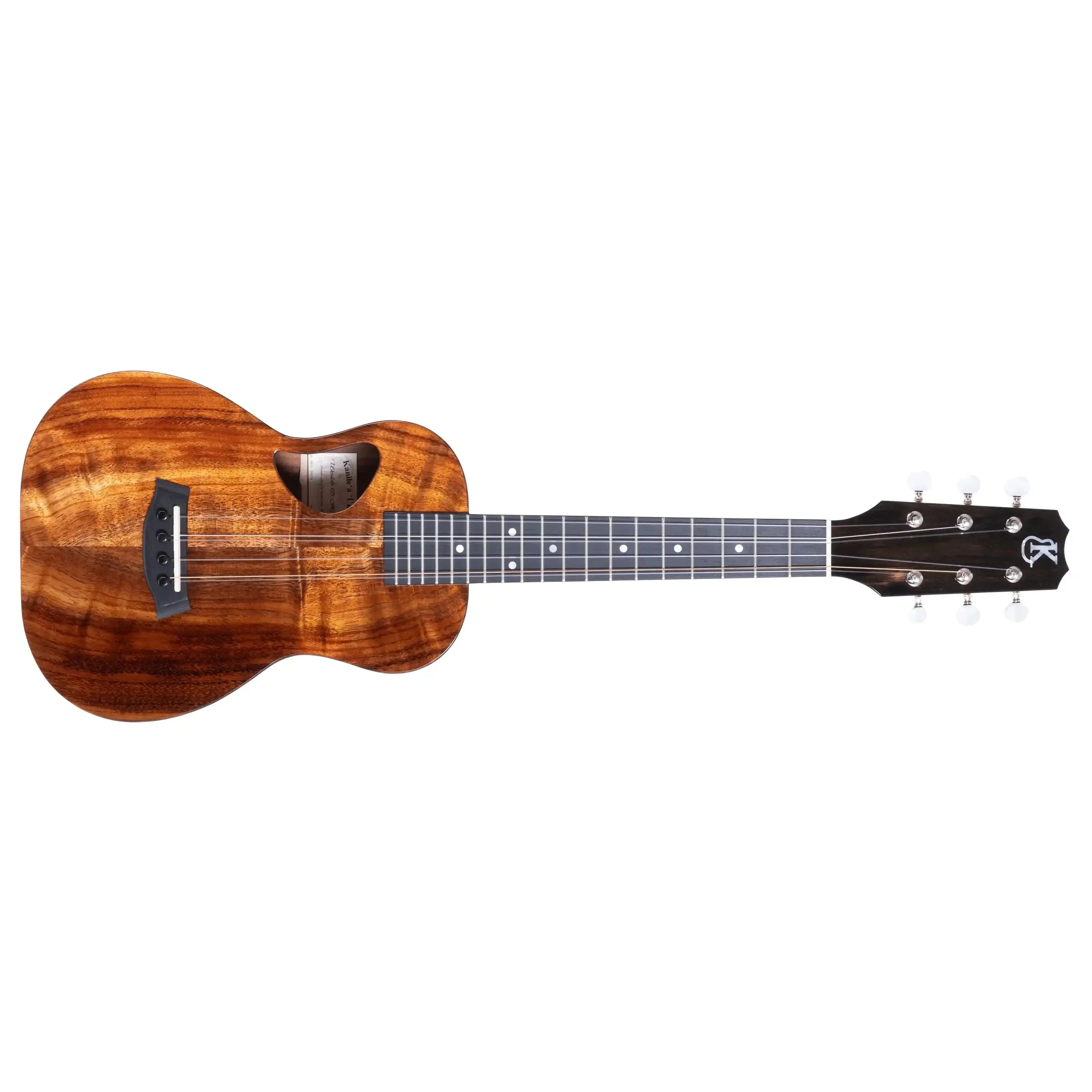 Kanile'a D-1 Deluxe Hawaiian Koa 6-String Tenor Ukulele - Image 3