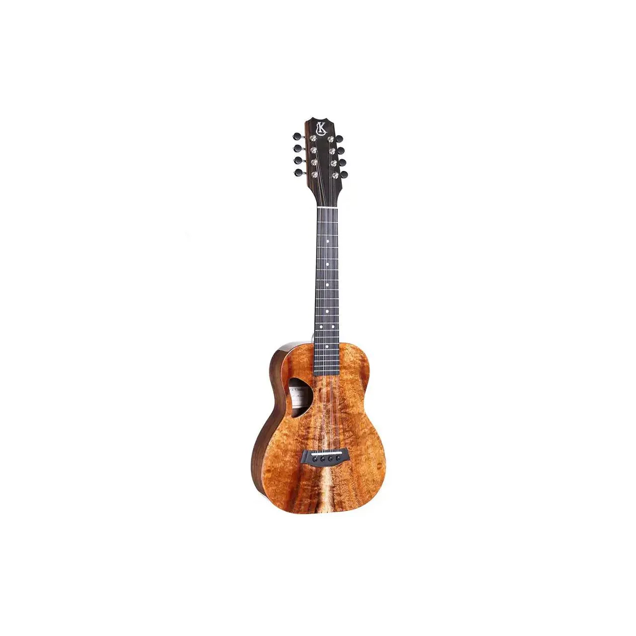 Kanile'a D-1 Deluxe Hawaiian Koa 8-String Tenor Ukulele - Image 3