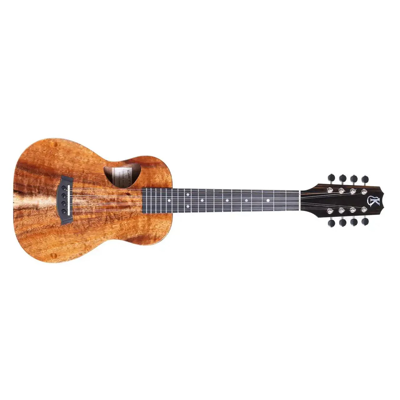 Kanile'a D-1 Deluxe Hawaiian Koa 8-String Tenor Ukulele - Image 4