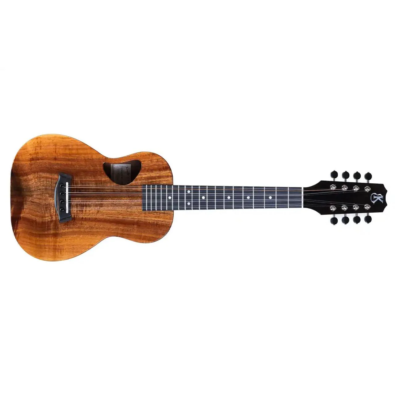 Kanile'a D-1 Deluxe Hawaiian Koa 8-String Tenor Ukulele - Image 4