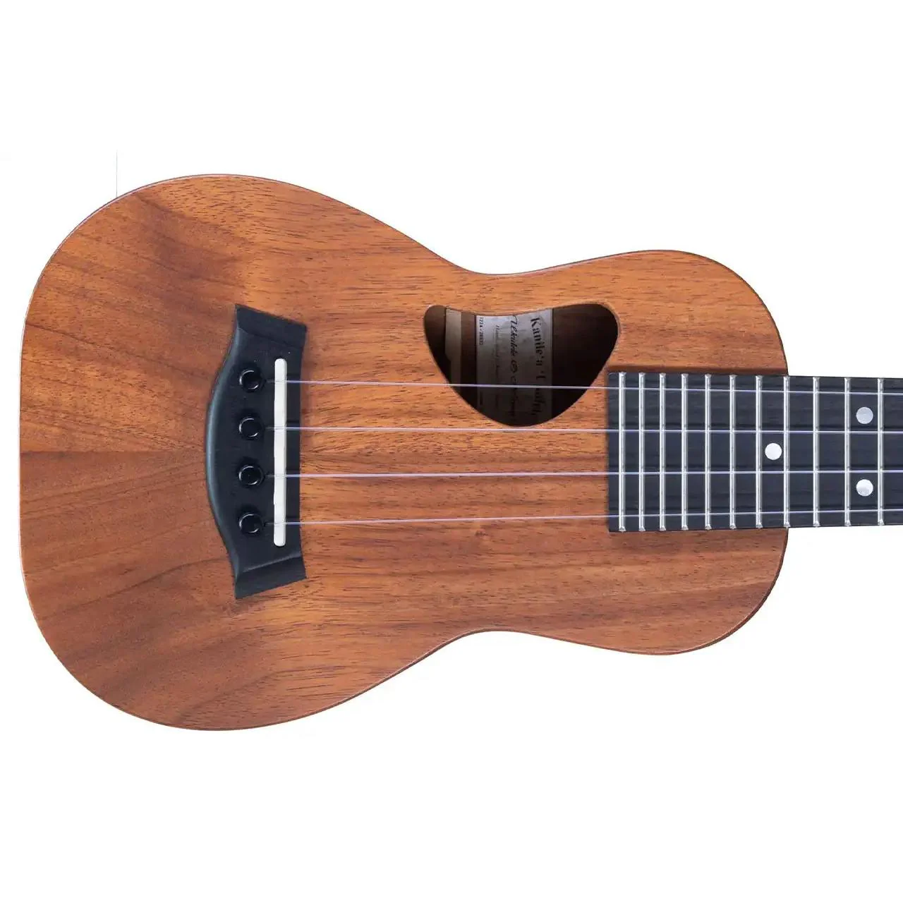 Kanile'a D-1 Natural Hawaiian Koa Soprano Ukulele