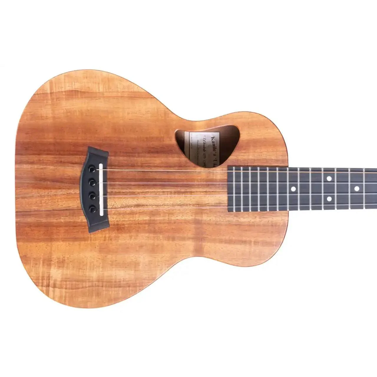 Kanile'a D-1 Natural Solid Hawaiian Koa Longneck Super Tenor Ukulele
