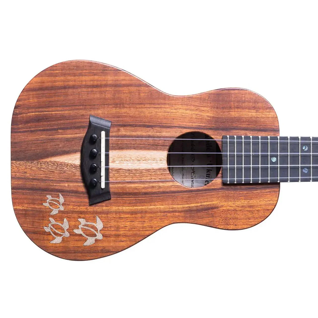 Kanile'a HNS-C Honu Series Natural Hawaiian Koa Concert Ukulele
