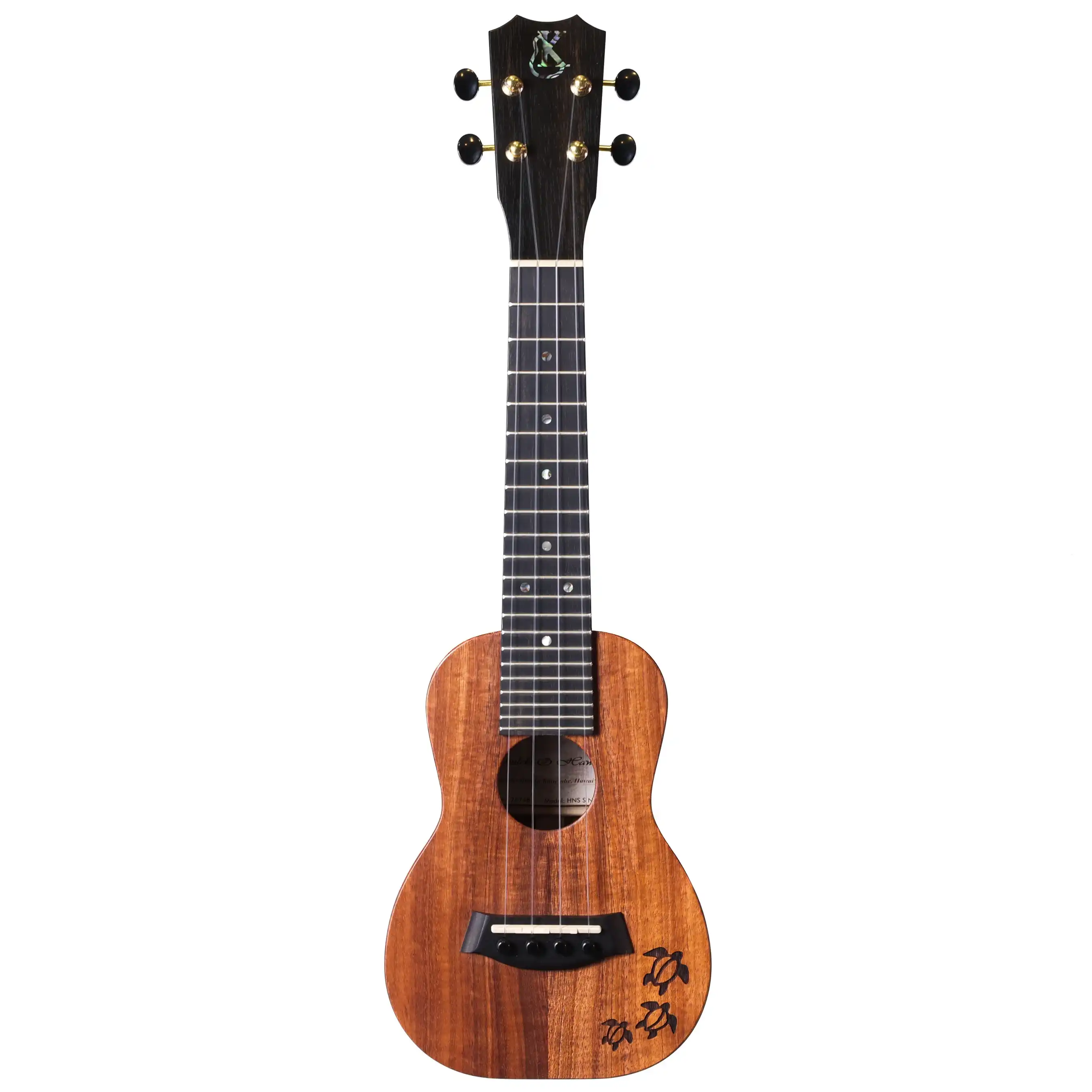 Kanile'a HNS-S Honu Series Hawaiian Koa Soprano Ukulele - Image 3
