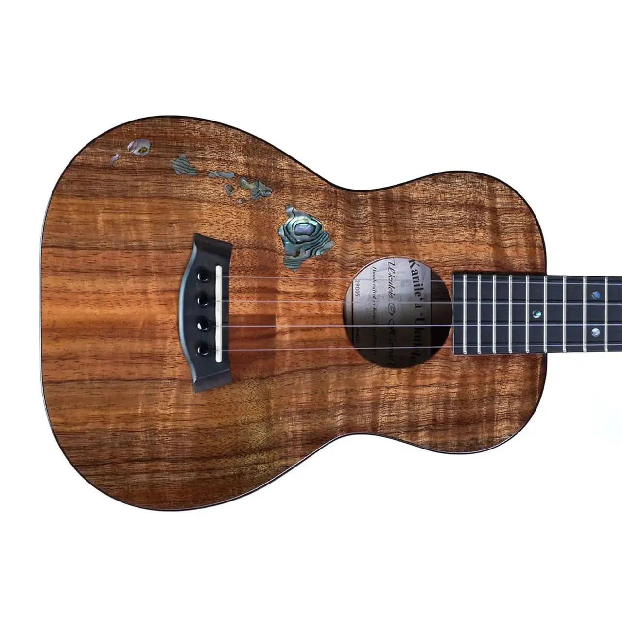 Kanile'a ISL-T Islands Series Deluxe Hawaiian Koa Tenor Ukulele