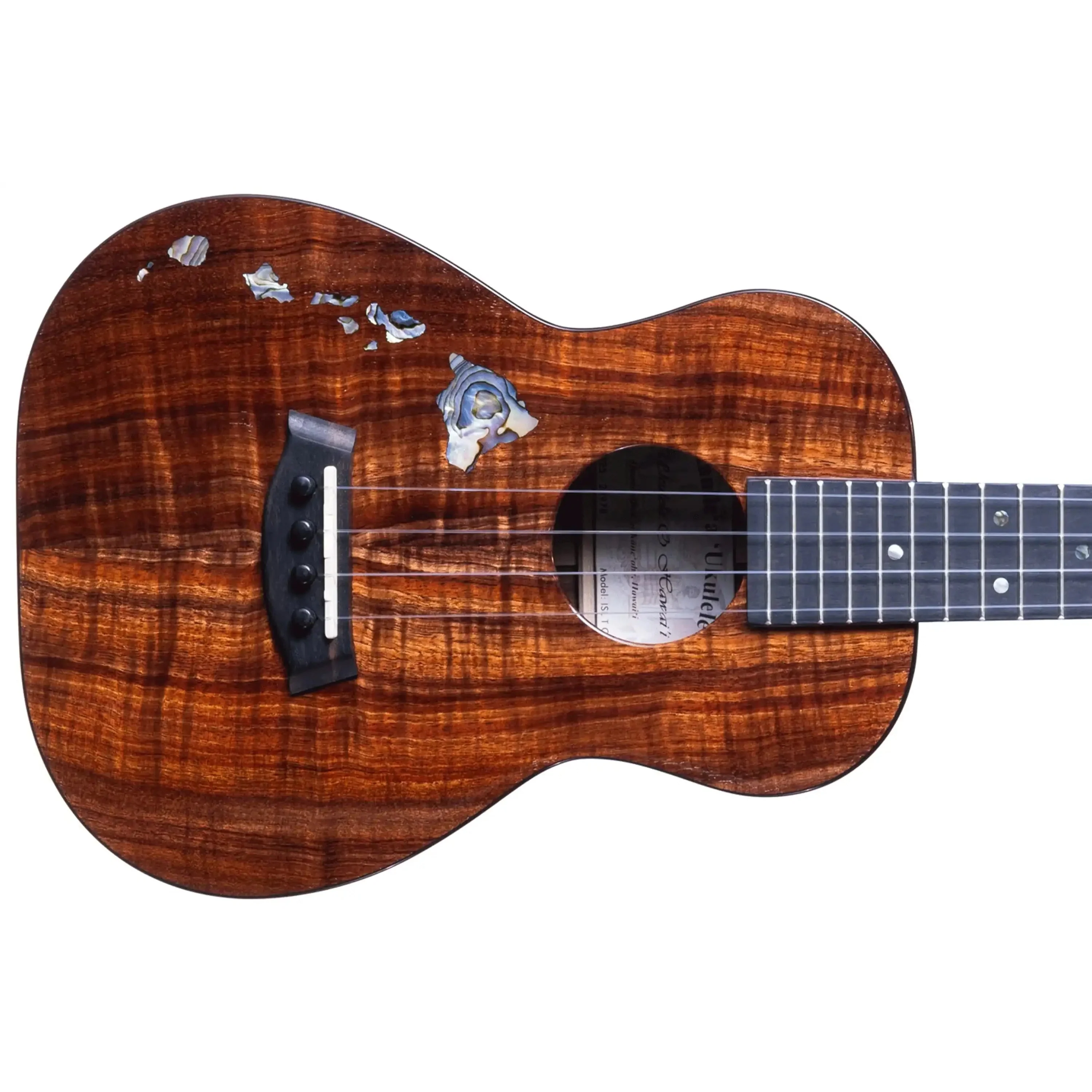 Kanile'a ISL-T Islands Series Deluxe Hawaiian Koa Tenor Ukulele