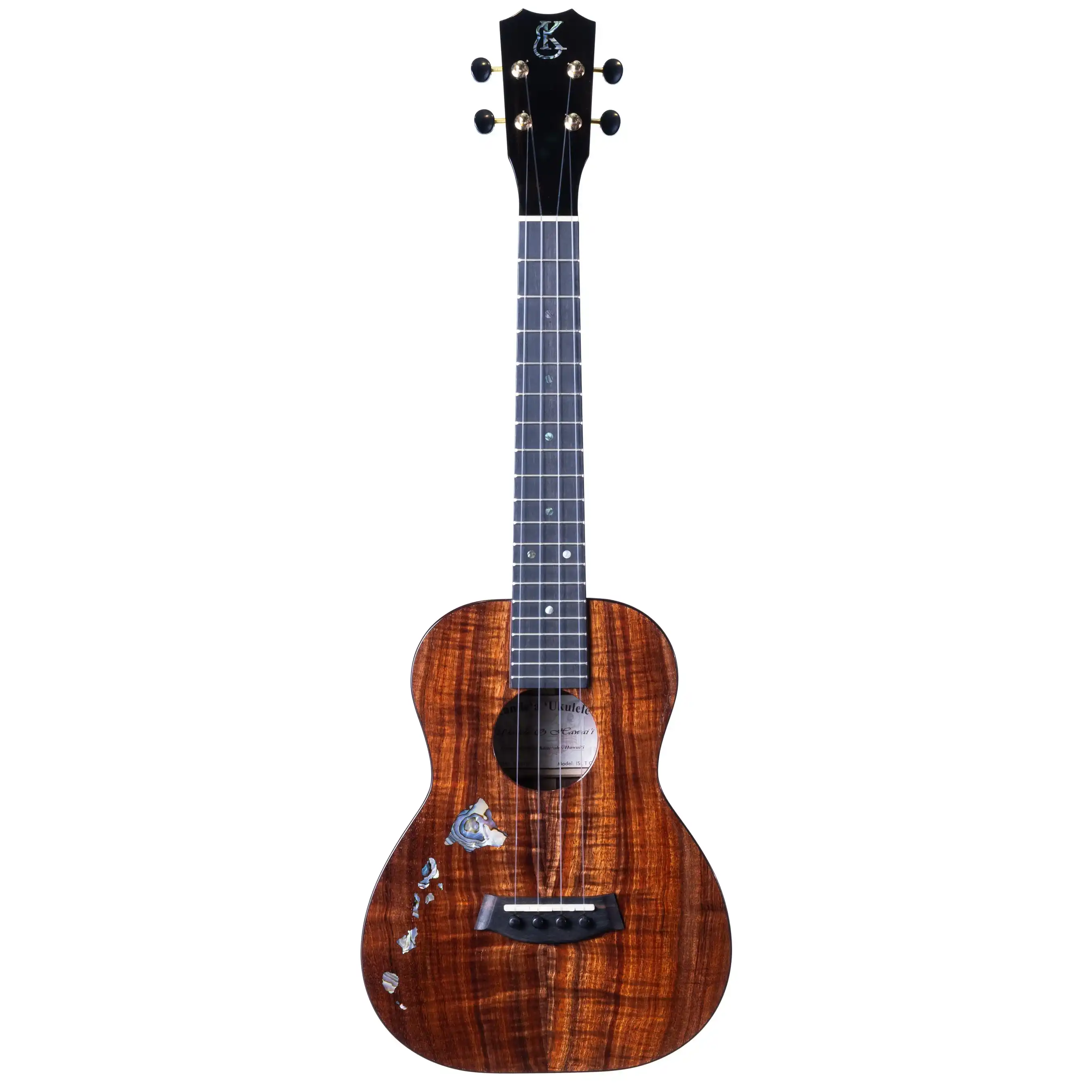 Kanile'a ISL-T Islands Series Deluxe Hawaiian Koa Tenor Ukulele - Image 3