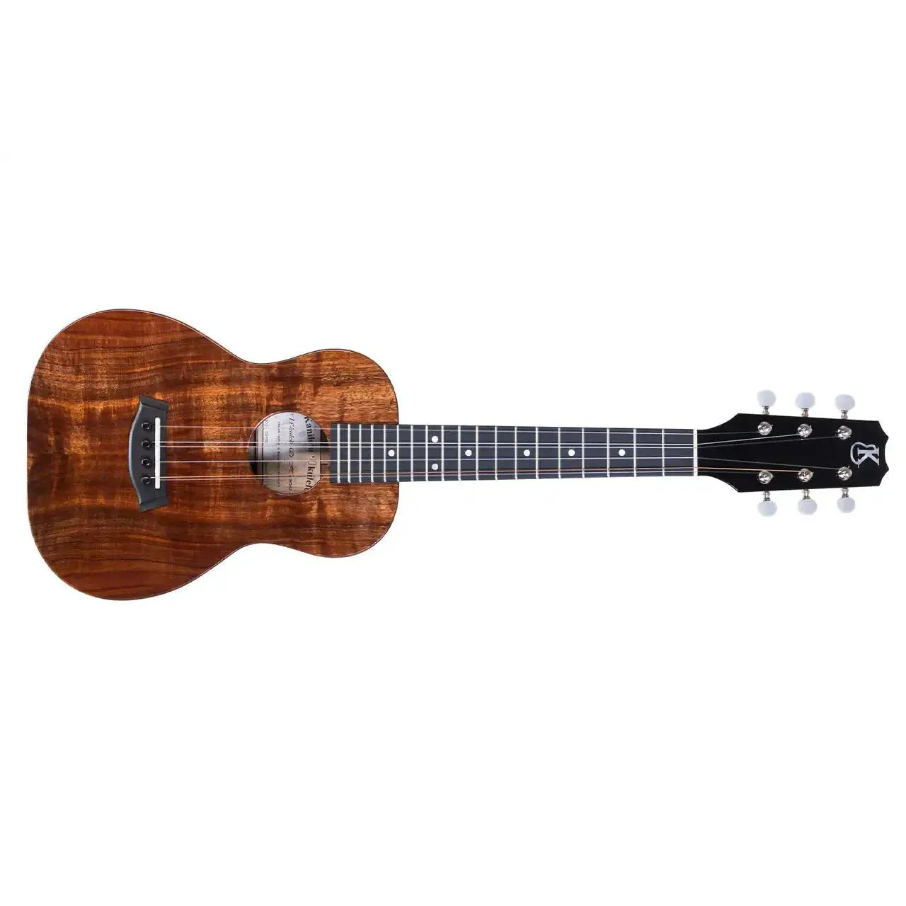 Kanile'a K-1 Deluxe Hawaiian Koa 6-String Tenor Ukulele - Image 4