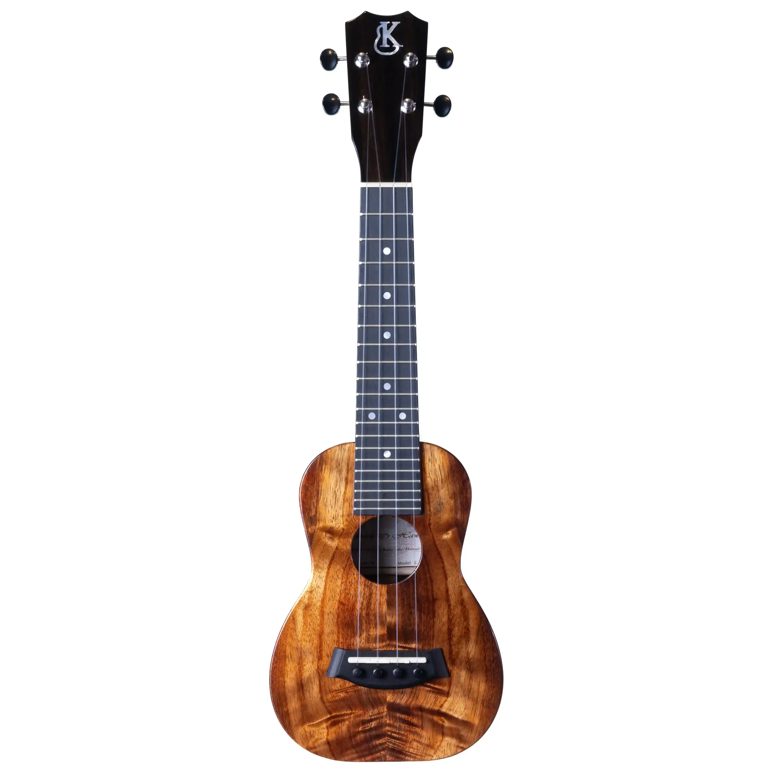 Kanile'a K-1 Deluxe Hawaiian Koa Soprano Ukulele - Image 3