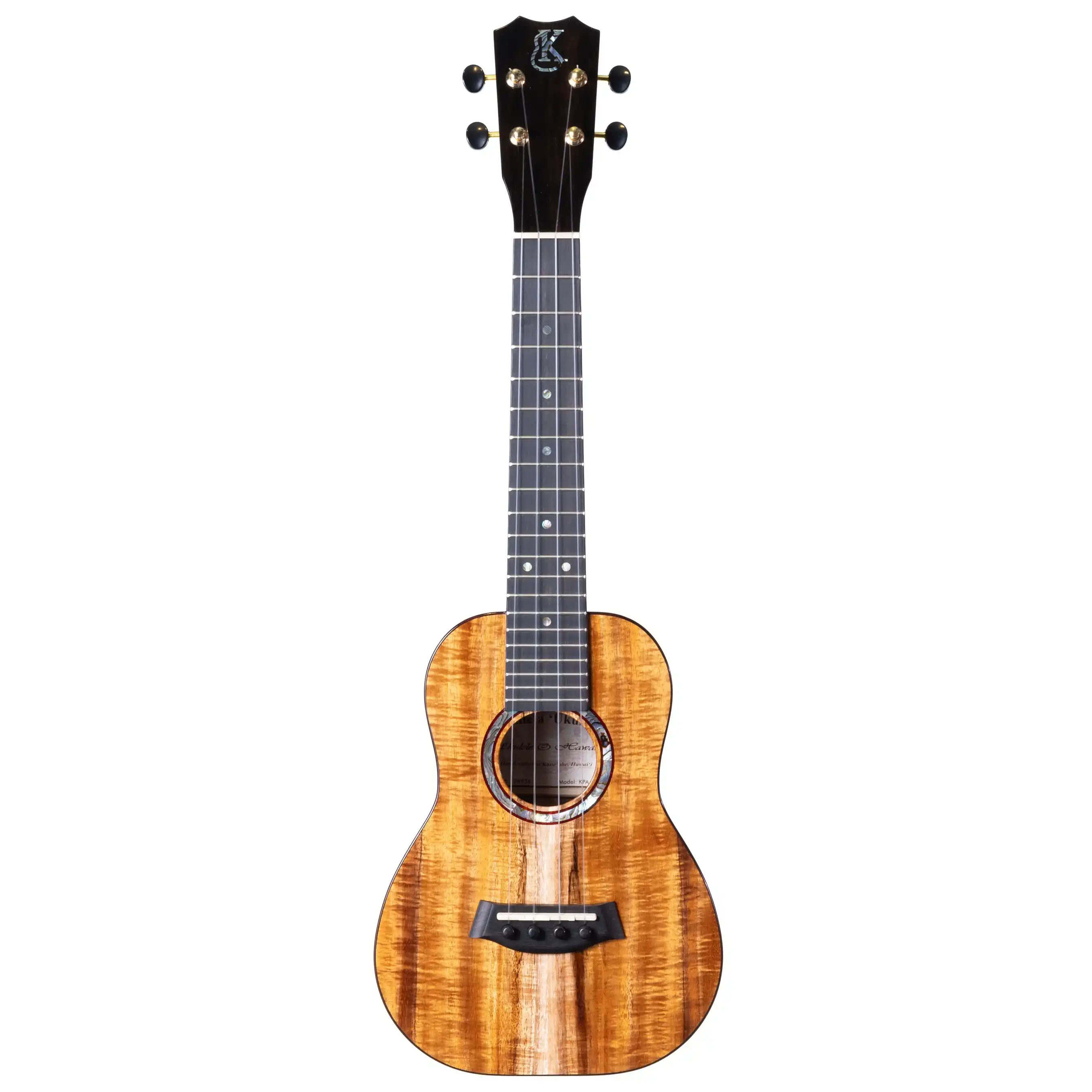 Kanile'a KPA-C Deluxe Hawaiian Koa Concert Ukulele - Image 3