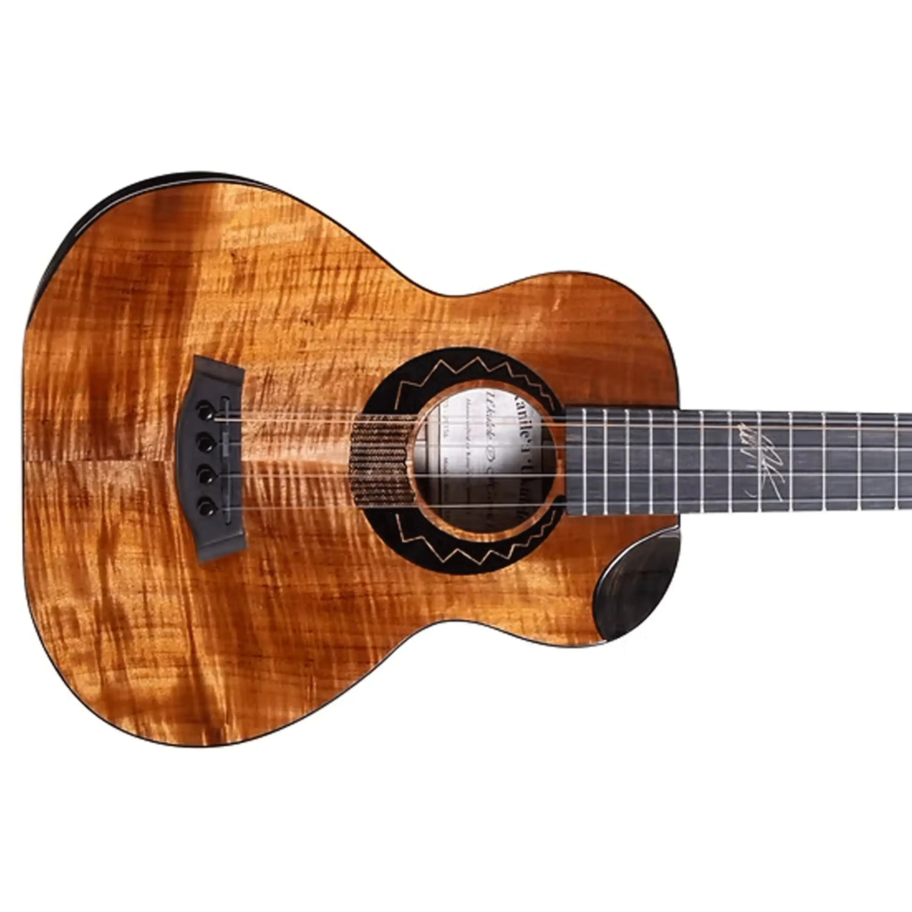 Kanile'a Willie`K Premium Hawaiian Koa 5-String Super Tenor Ukulele