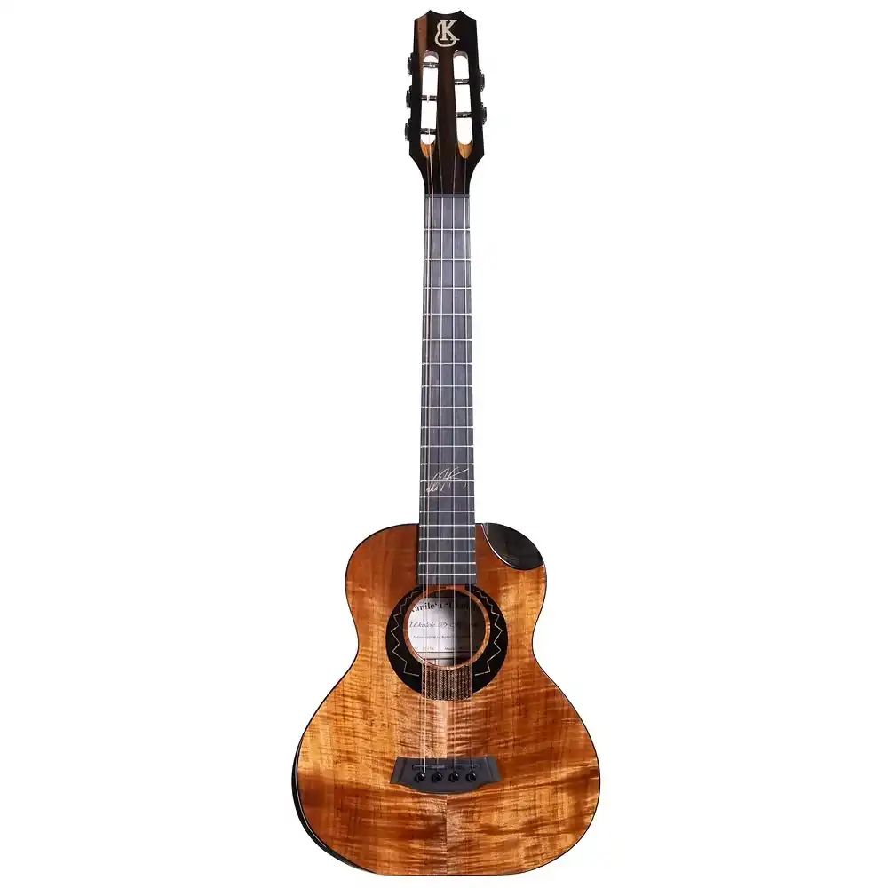 Kanile'a Willie`K Premium Hawaiian Koa 5-String Super Tenor Ukulele - Image 4