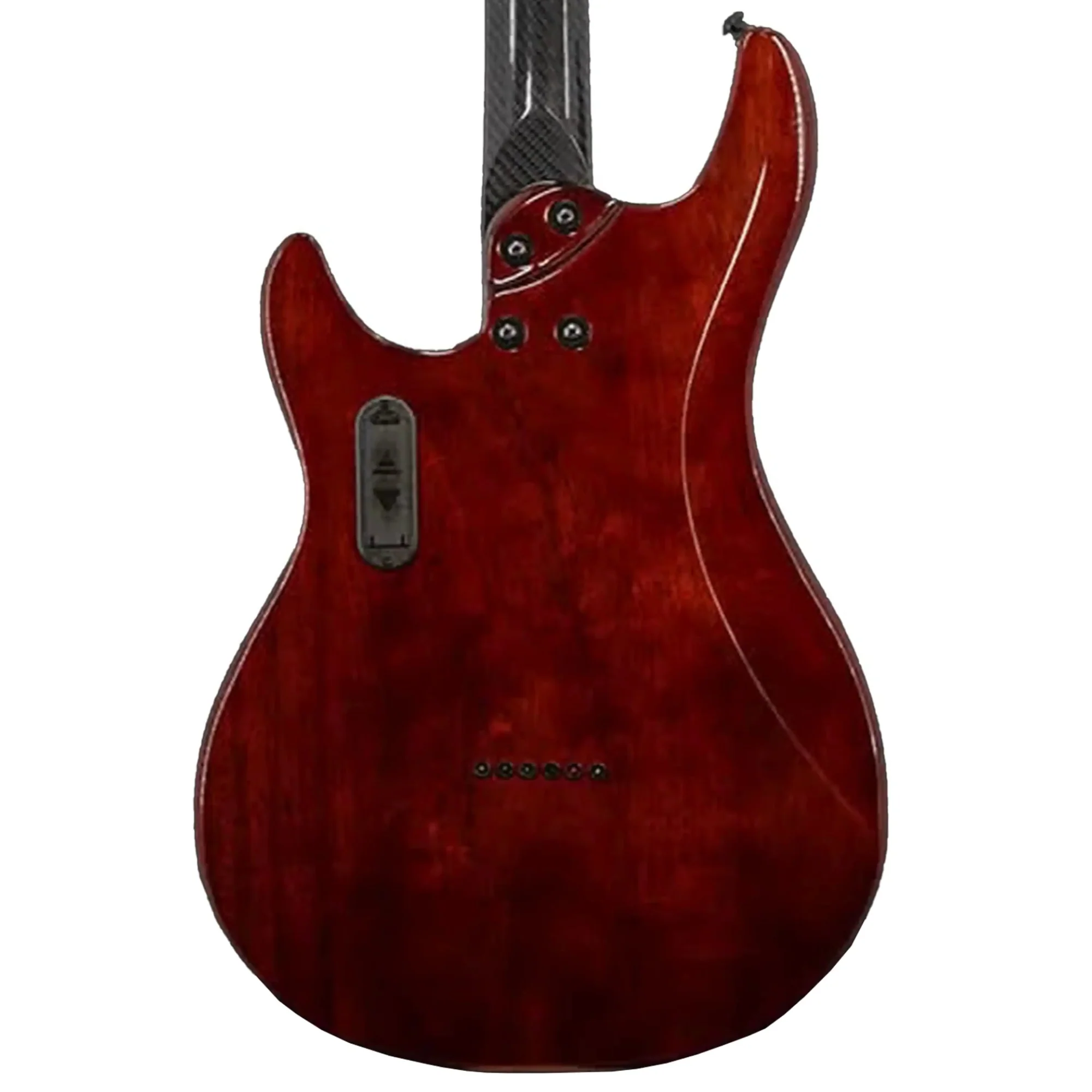 Klōs Artemis Custom Series 22 Fret Blue Flame Maple Electric Guitar with Klos P-90S Pickup - Image 2