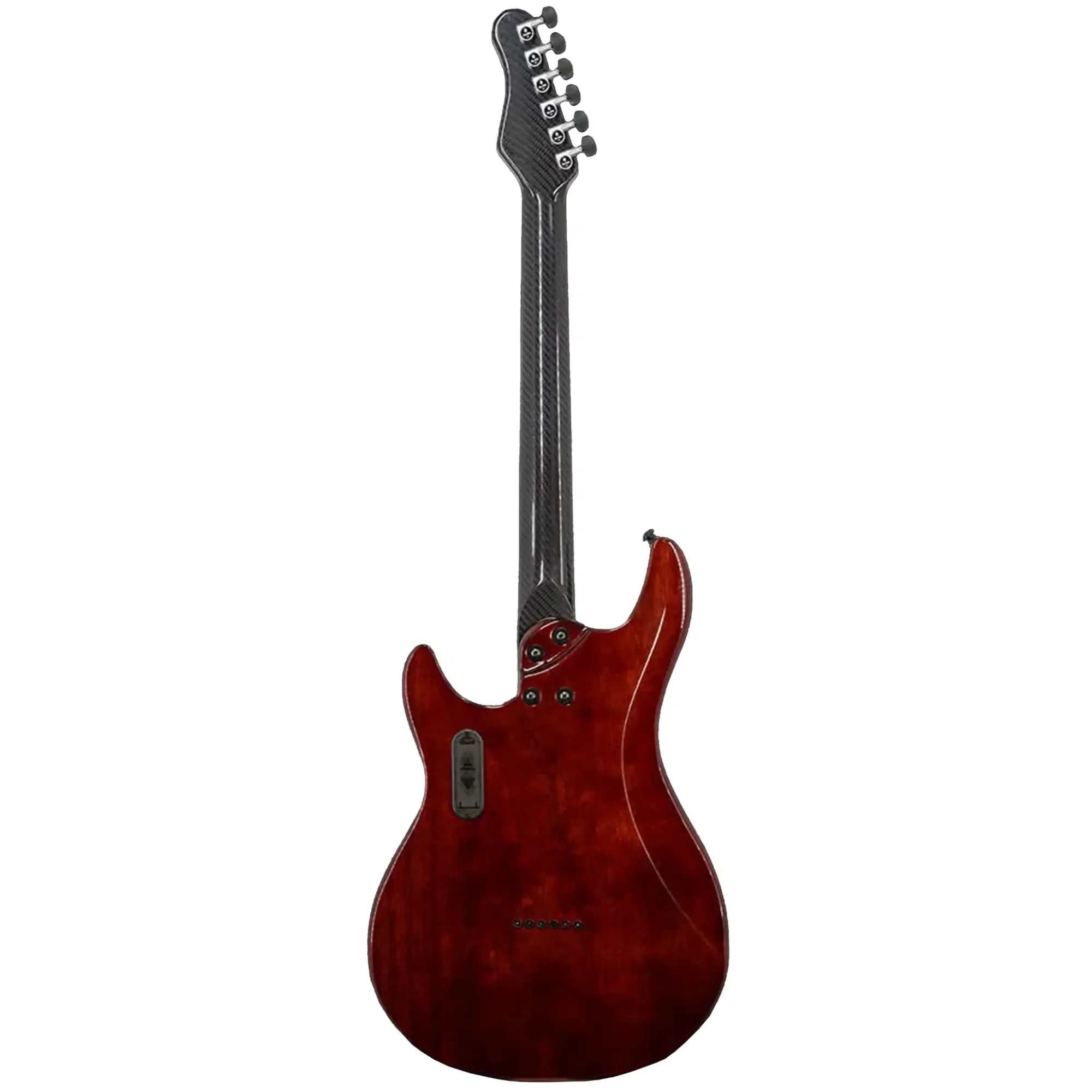 Klōs Artemis Custom Series 22 Fret Blue Flame Maple Electric Guitar with Klos P-90S Pickup - Image 4