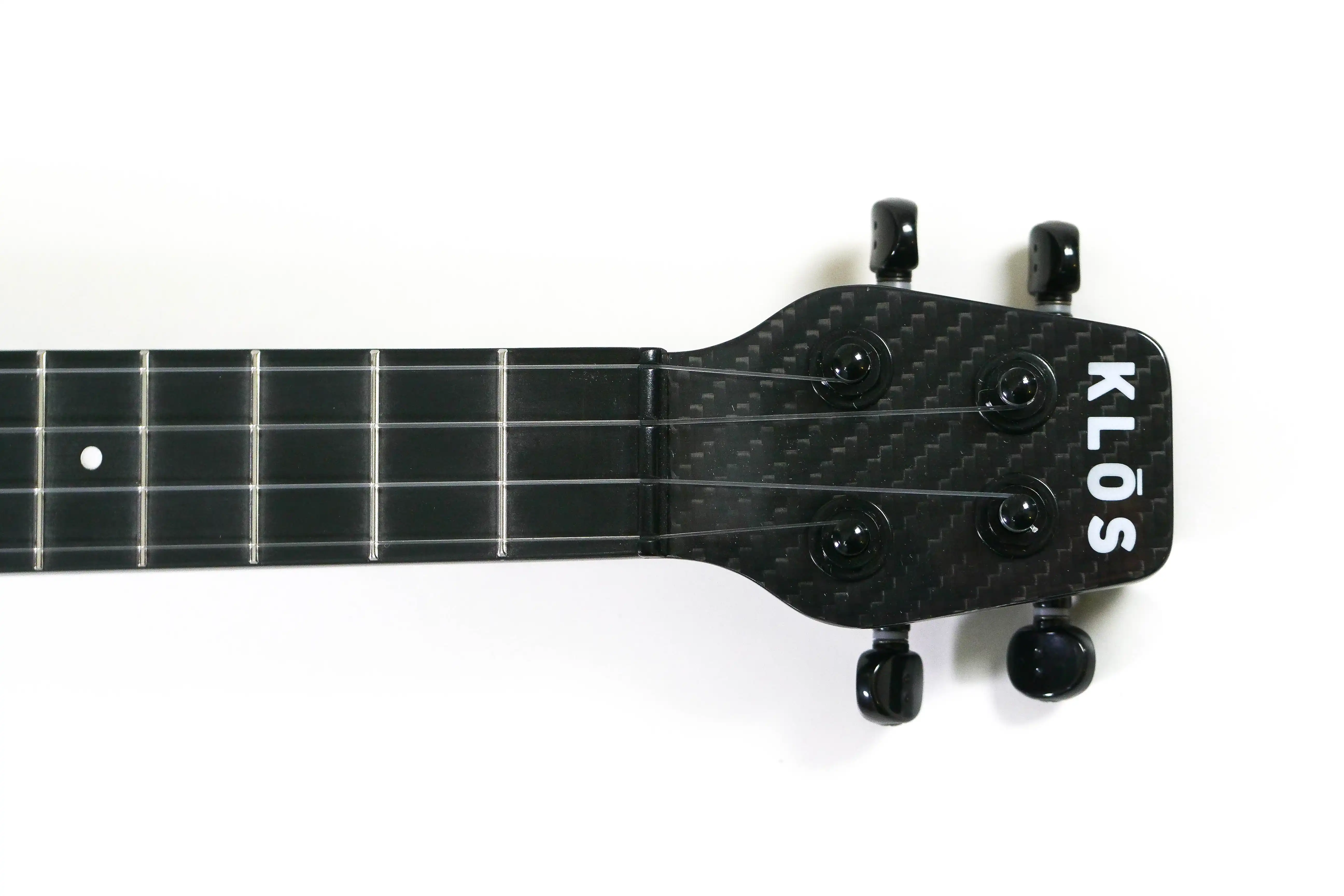 Klōs Deluxe Full Carbon Fiber Acoustic-Electric Tenor Ukulele w/ Pickup & Tuner - Image 8
