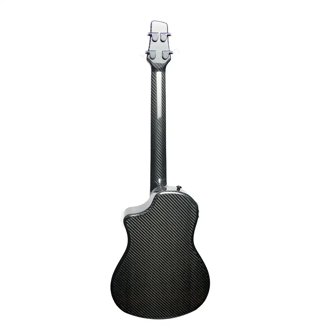 Klōs Full Carbon Fiber Acoustic-Electric Baritone Ukulele w/ Pickup & Tuner - Image 2