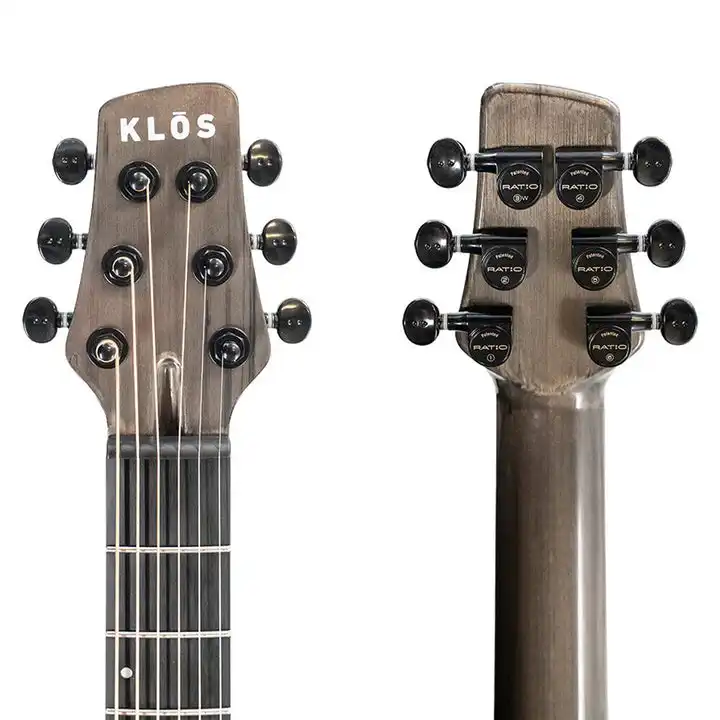 Klōs Full Carbon Timber Acoustic Dreadnought Guitar with Fishman Presys+ Pickup - Image 6