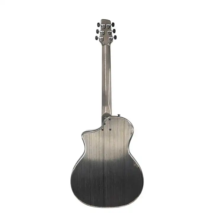 Klōs Full Carbon Timber Grand Cutaway Mini Acoustic Guitar - Image 4