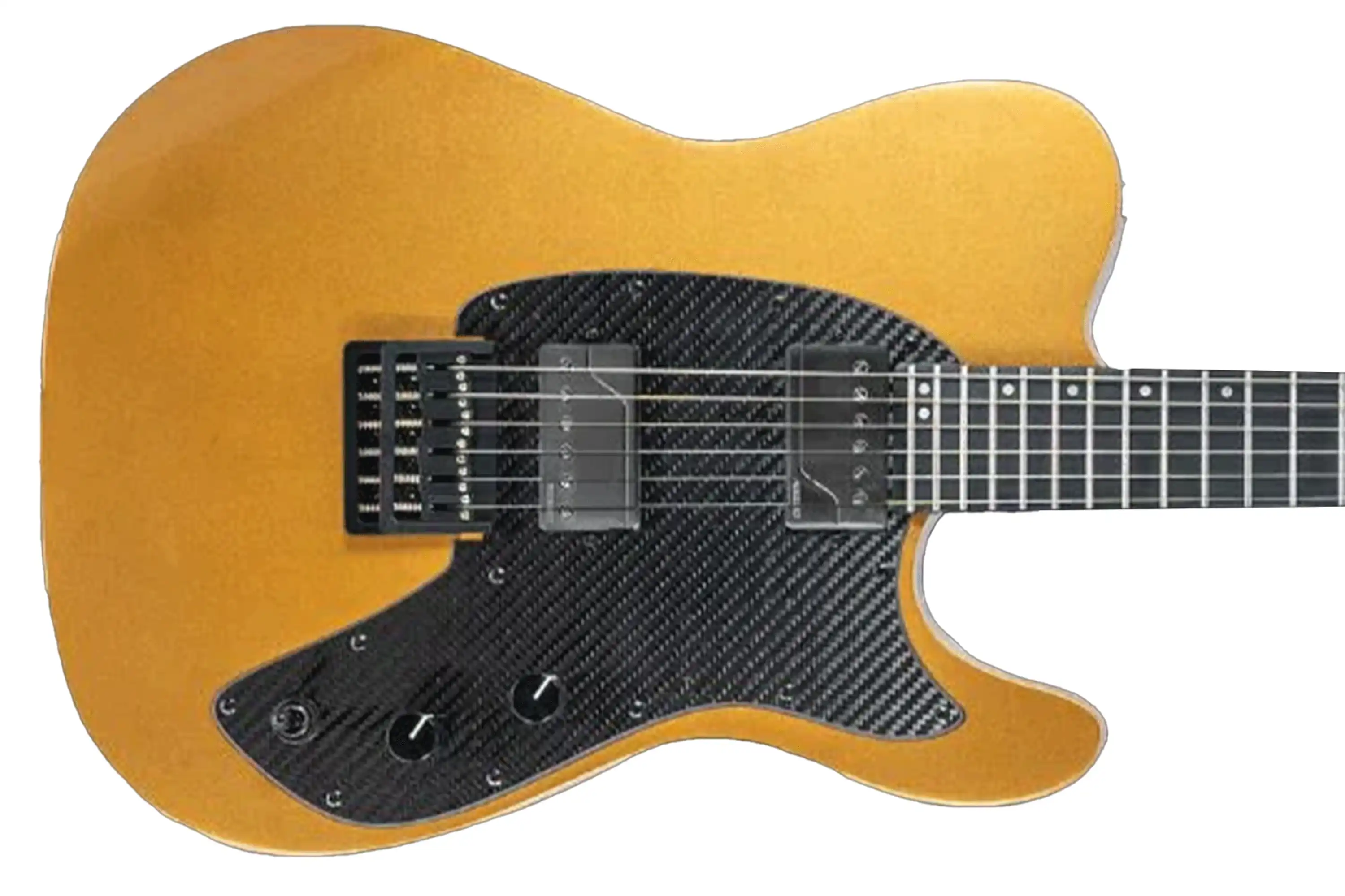 Klōs Telomere Custom Series 22 Fret Electric Guitar with Fishman Fluence Pickup - Gold