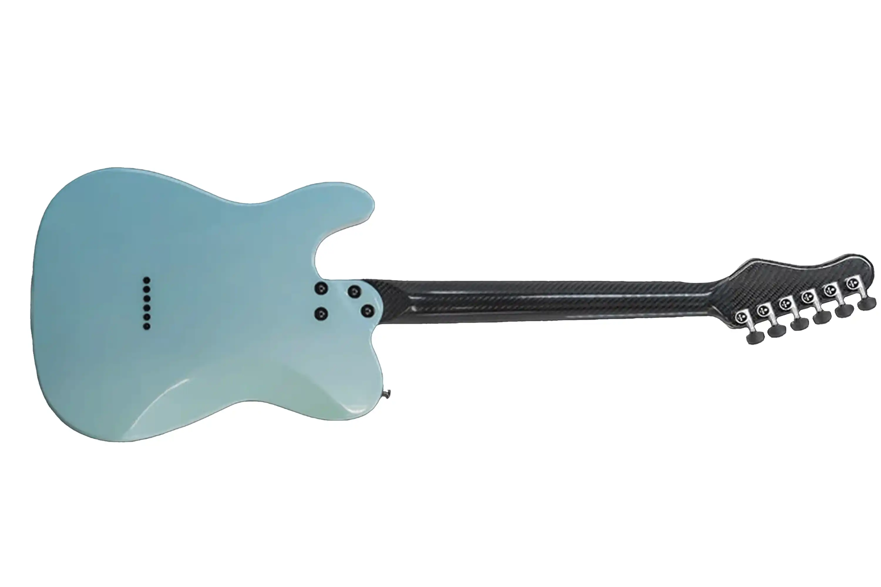 Klōs Telomere Custom Series 22 Fret Electric Guitar with Fishman Fluence Pickup - Stone Blue - Image 4