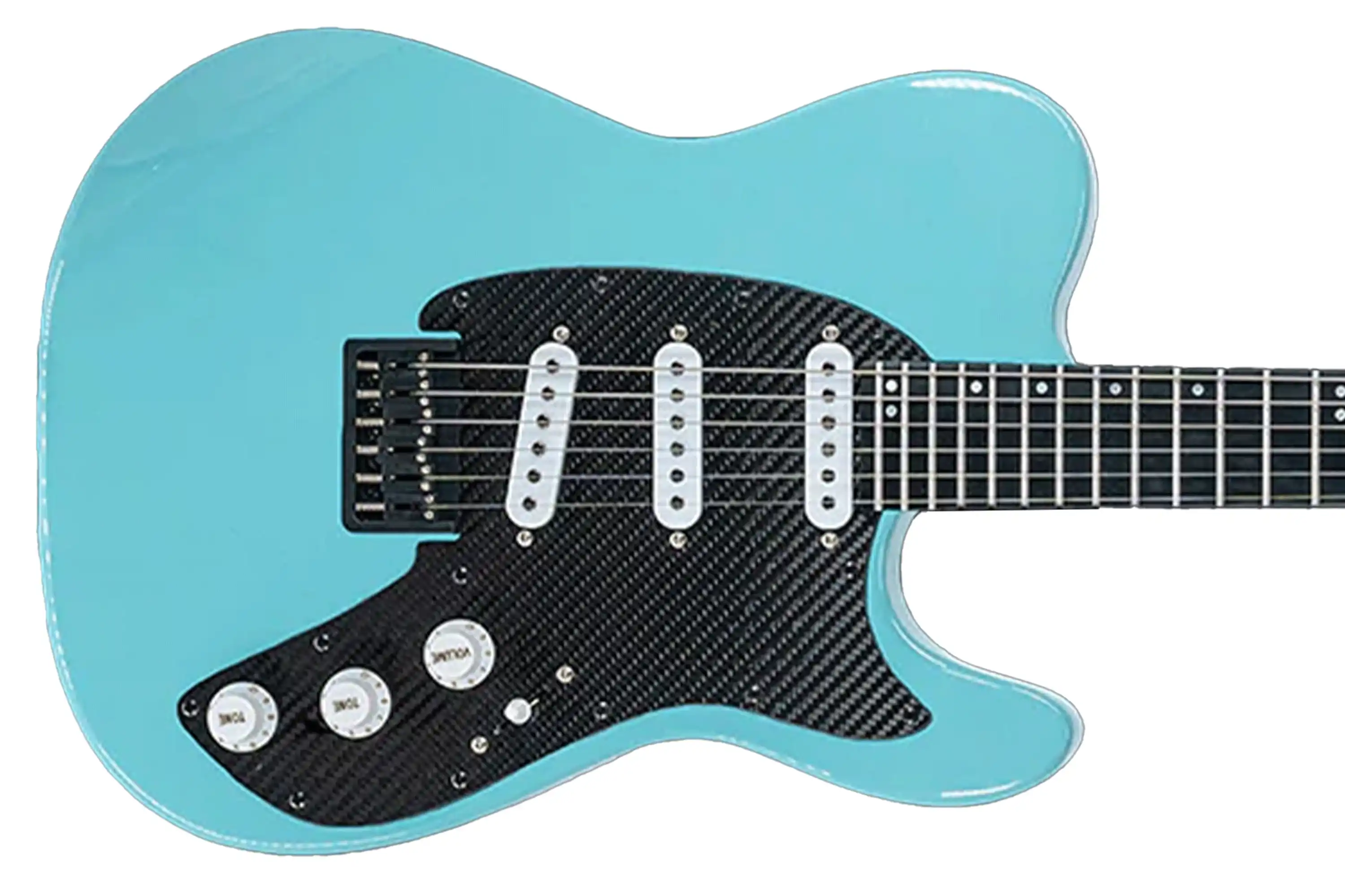 Klōs Telomere Custom Series 22 Fret Electric Guitar with Klos Single Coils Pickup - Stone Blue