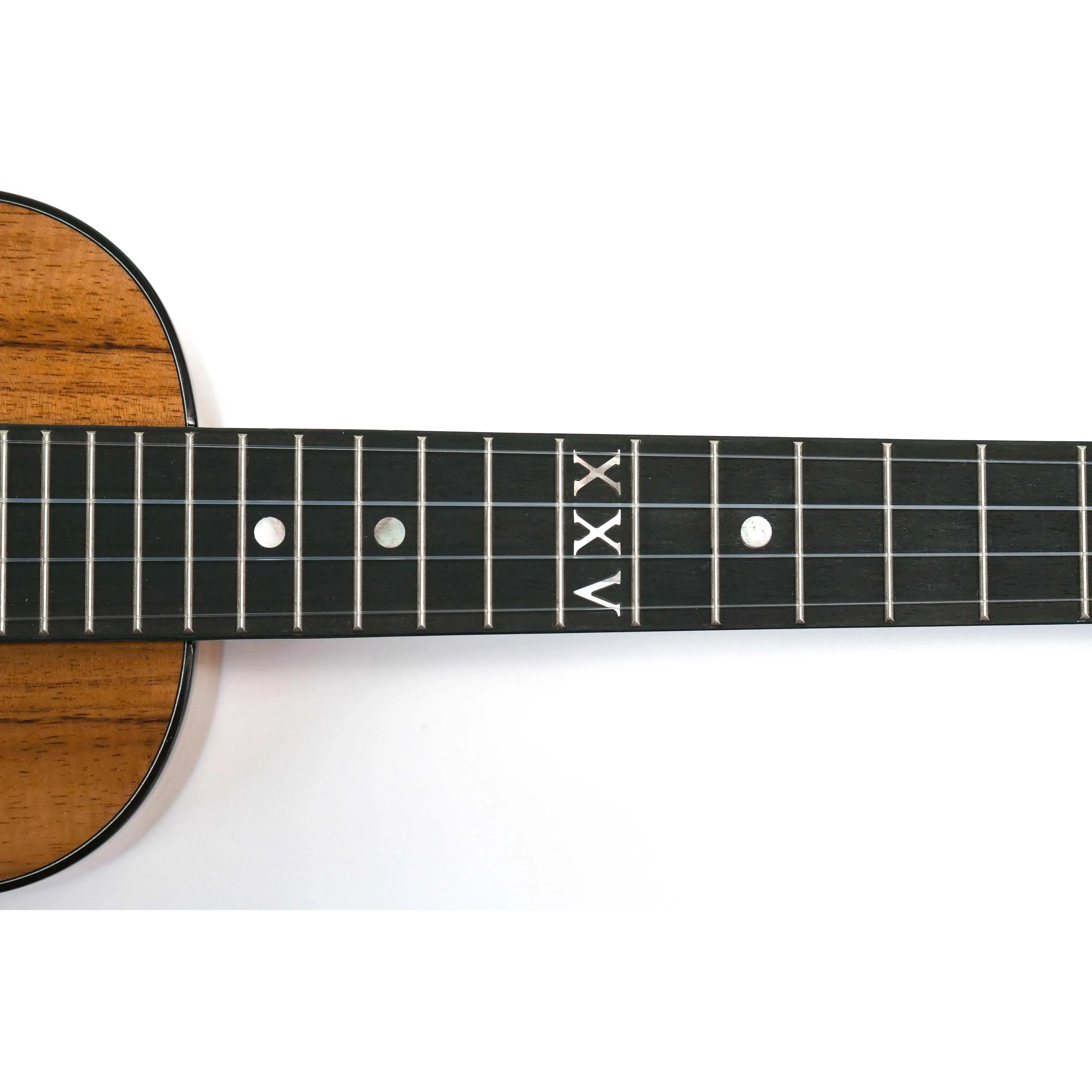 KoAloha KCM-25 #17 Red Label Silver Anniversary Concert Ukulele w/ Hardshell Case - Image 6