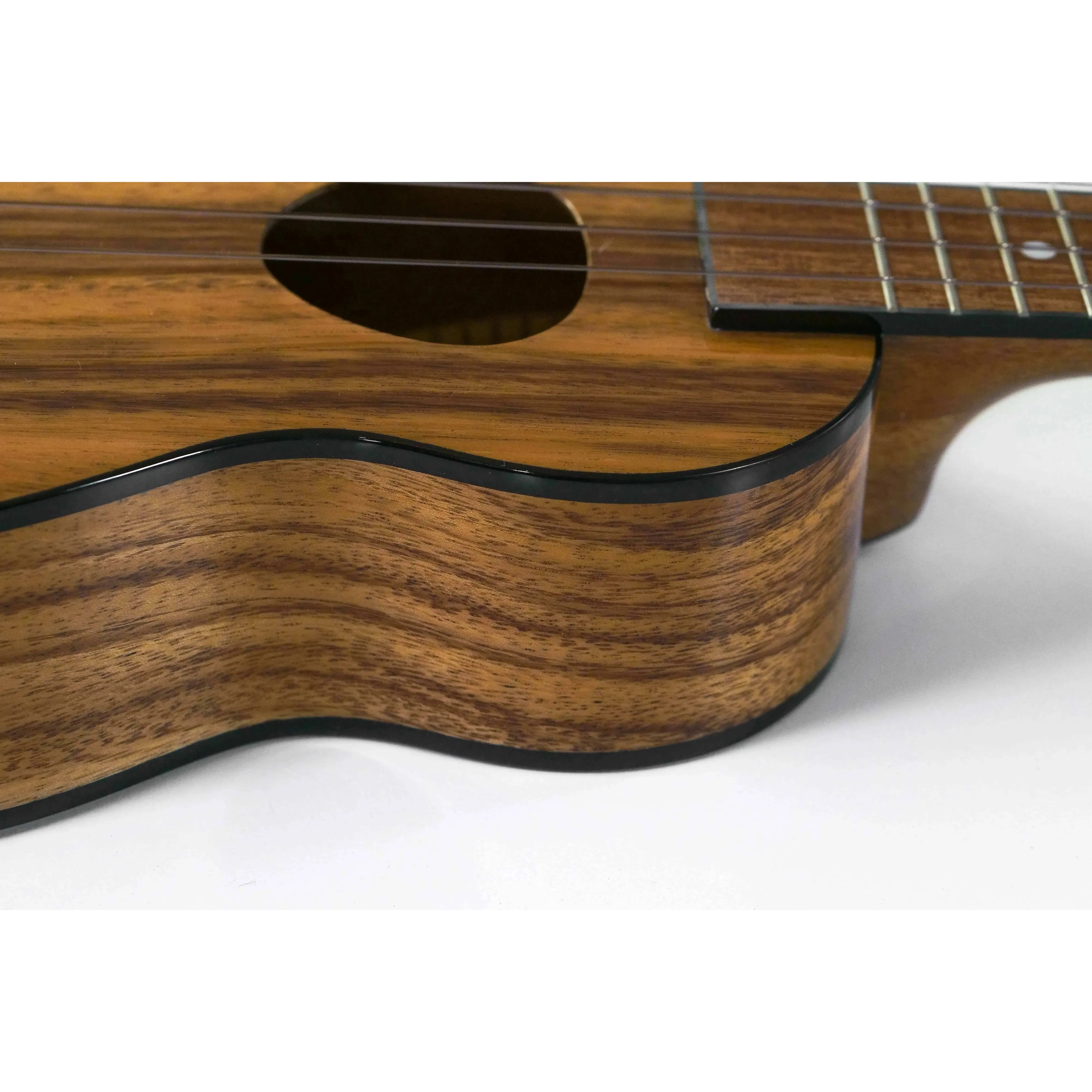 KoAloha KoAlana KSA-00TR Soprano Trembesi Ukulele "Kat" - Discounted - Image 3