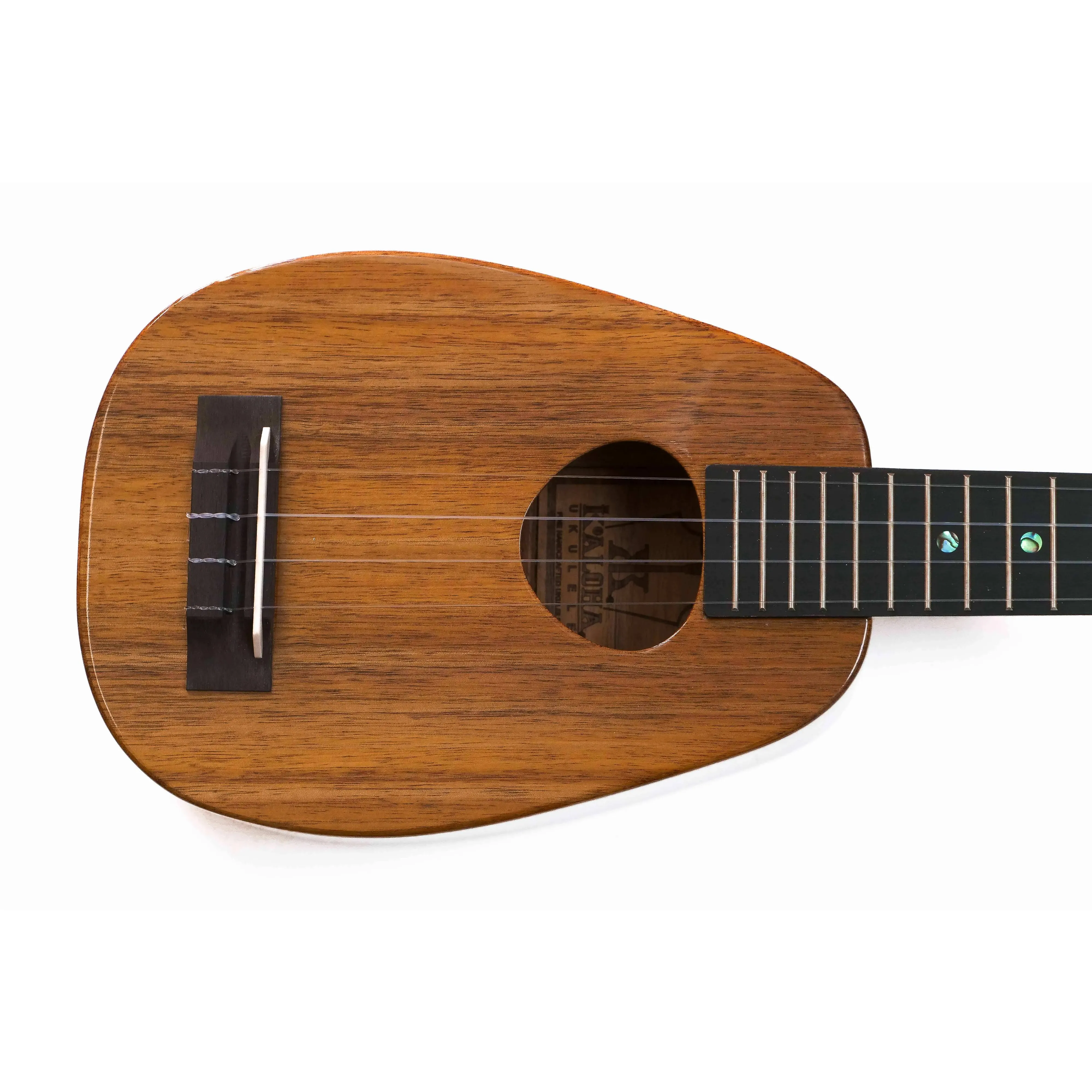 KoAloha KSM-03 Limited Edition Soprano Longneck Pineapple Ukulele w/ Hardshell Case